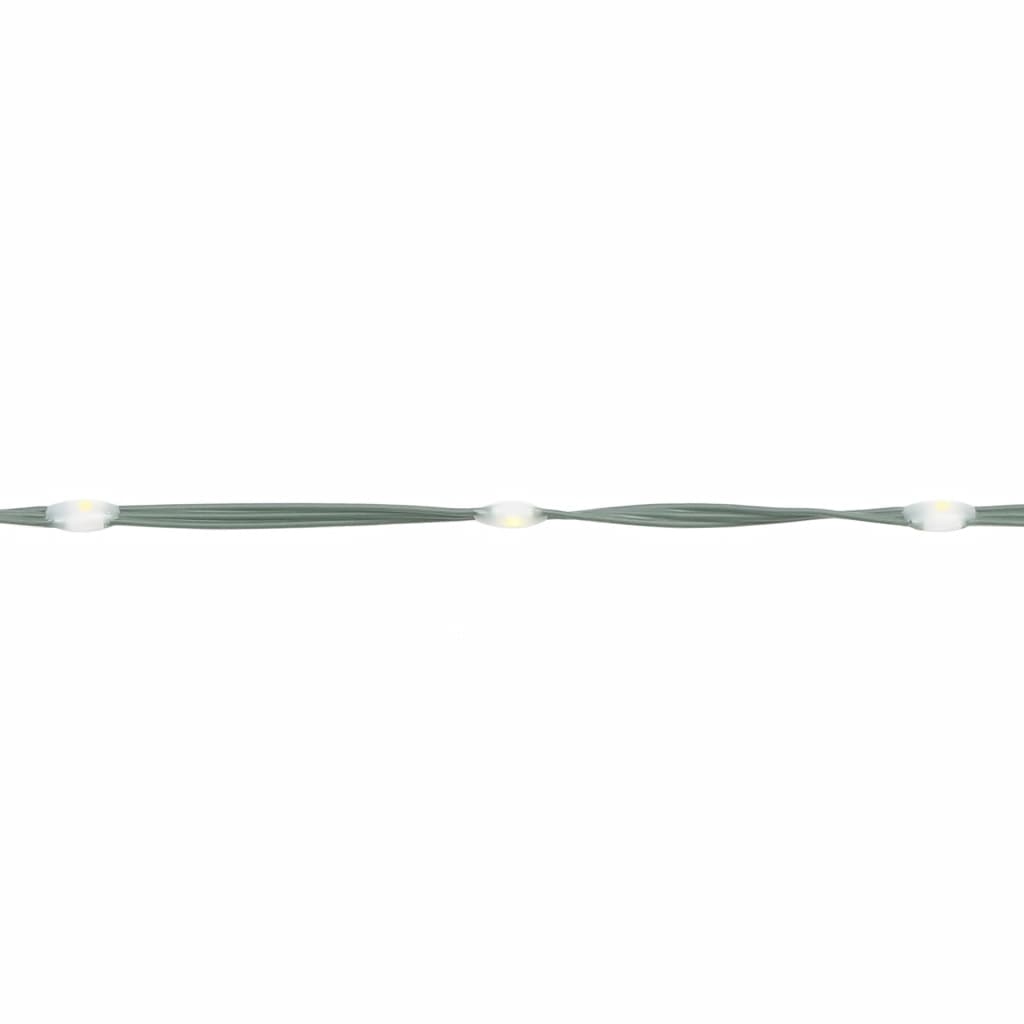 Albero di Natale Pennone Bianco Freddo 108 LED 180 cm