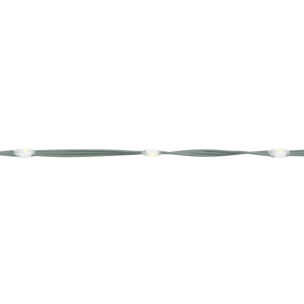 Albero di Natale Pennone Bianco Caldo 310 LED 300 cm
