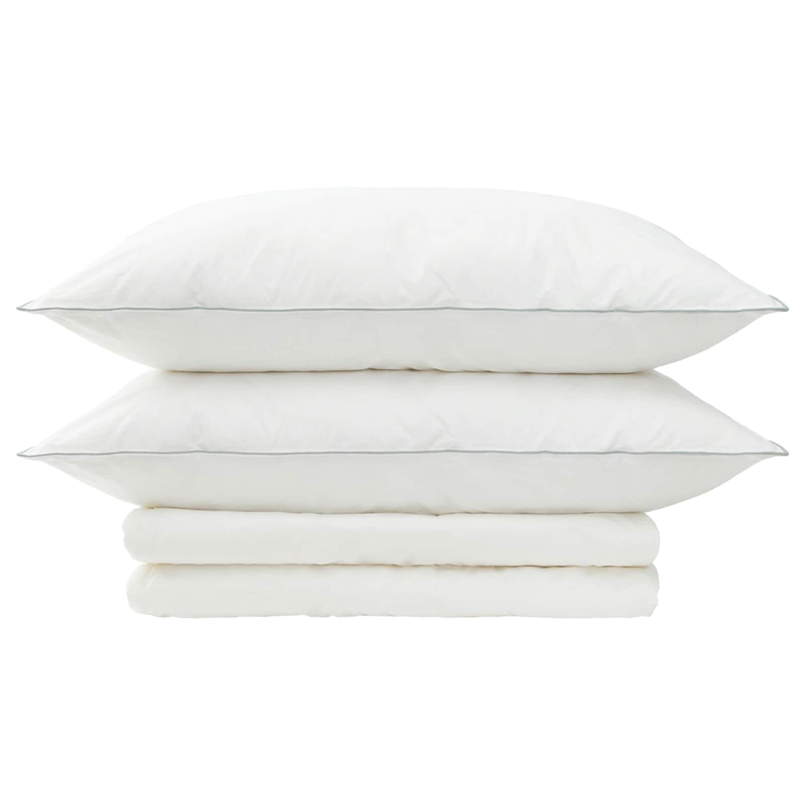 Set di piumone e cuscini 3 pz 200x200 cm Estate 140 GSM Lana