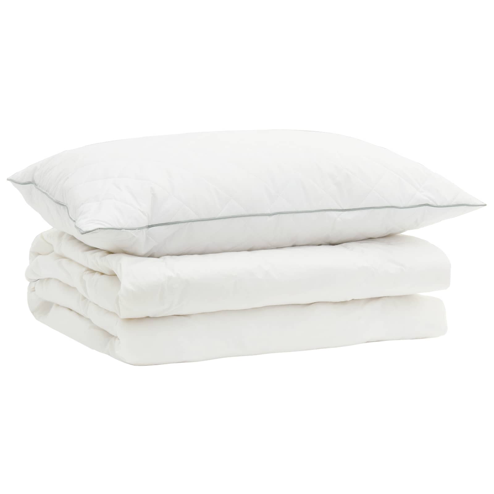 Set di piumoni in piume d’oca al 90% FULDA 2 pz 140 x 200 cm