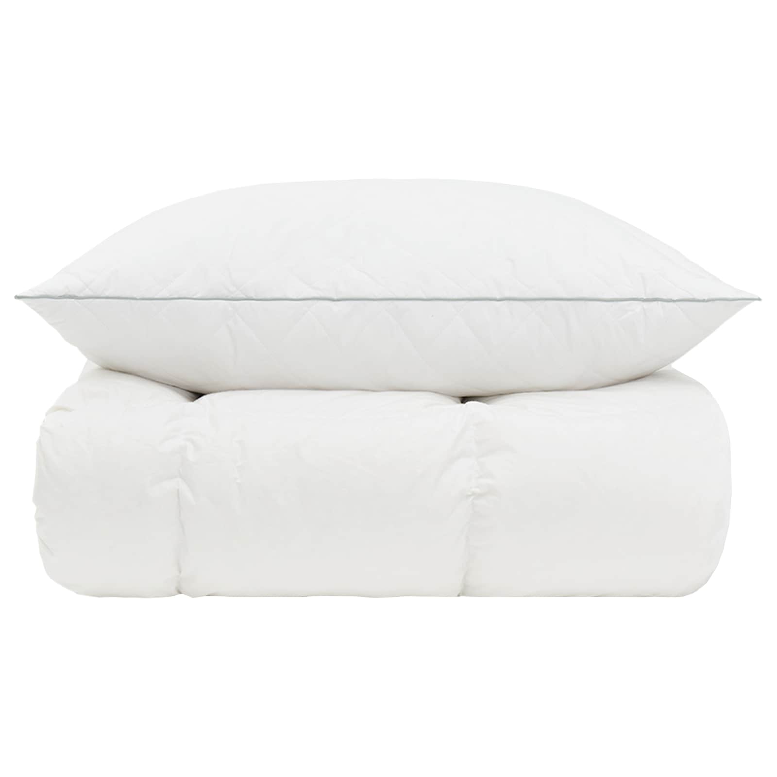 Set di piumoni in piume d’oca al 90% FULDA 2 pz 152 x 203 cm