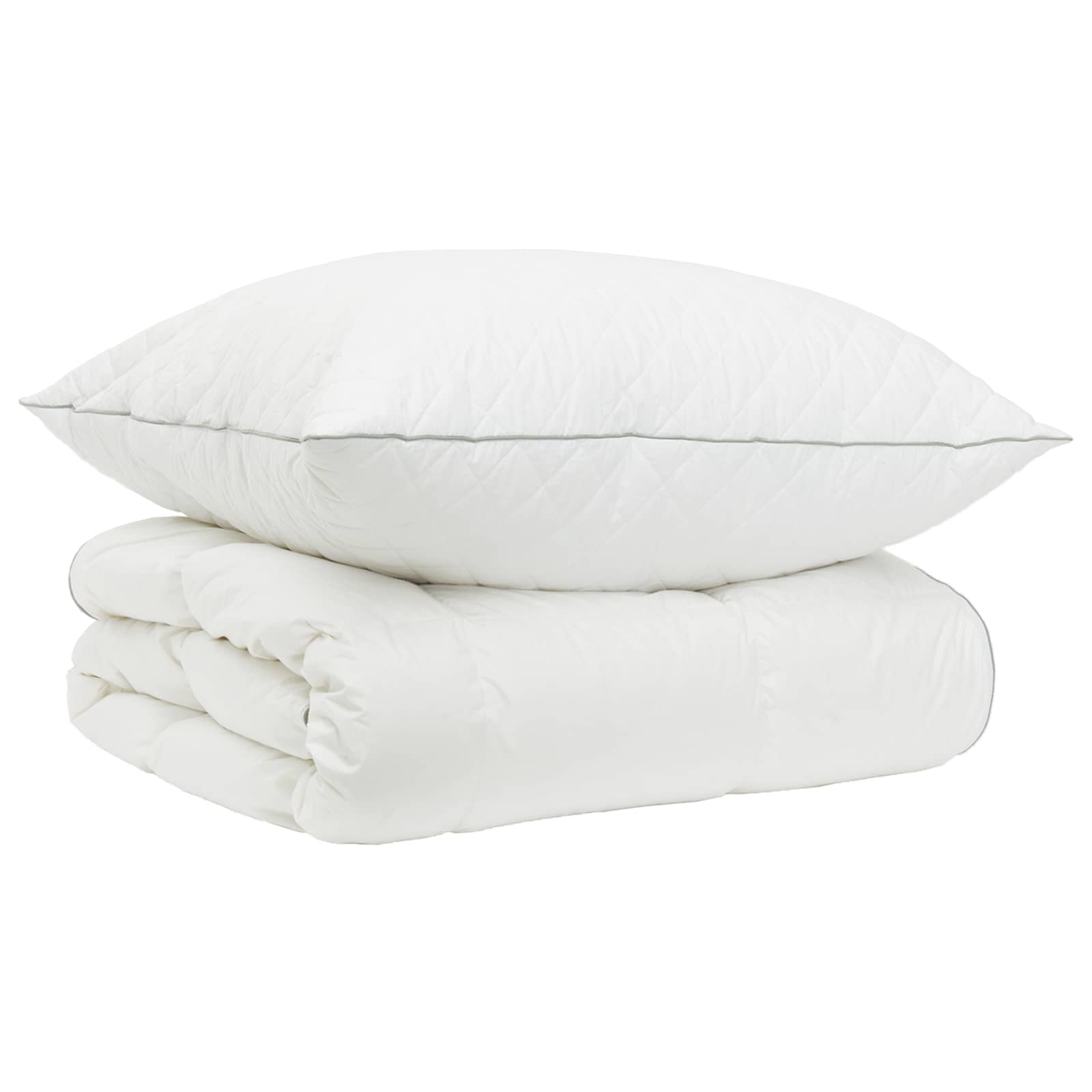 Set di piumoni in piume d’oca al 90% FULDA 2 pz 140 x 200 cm
