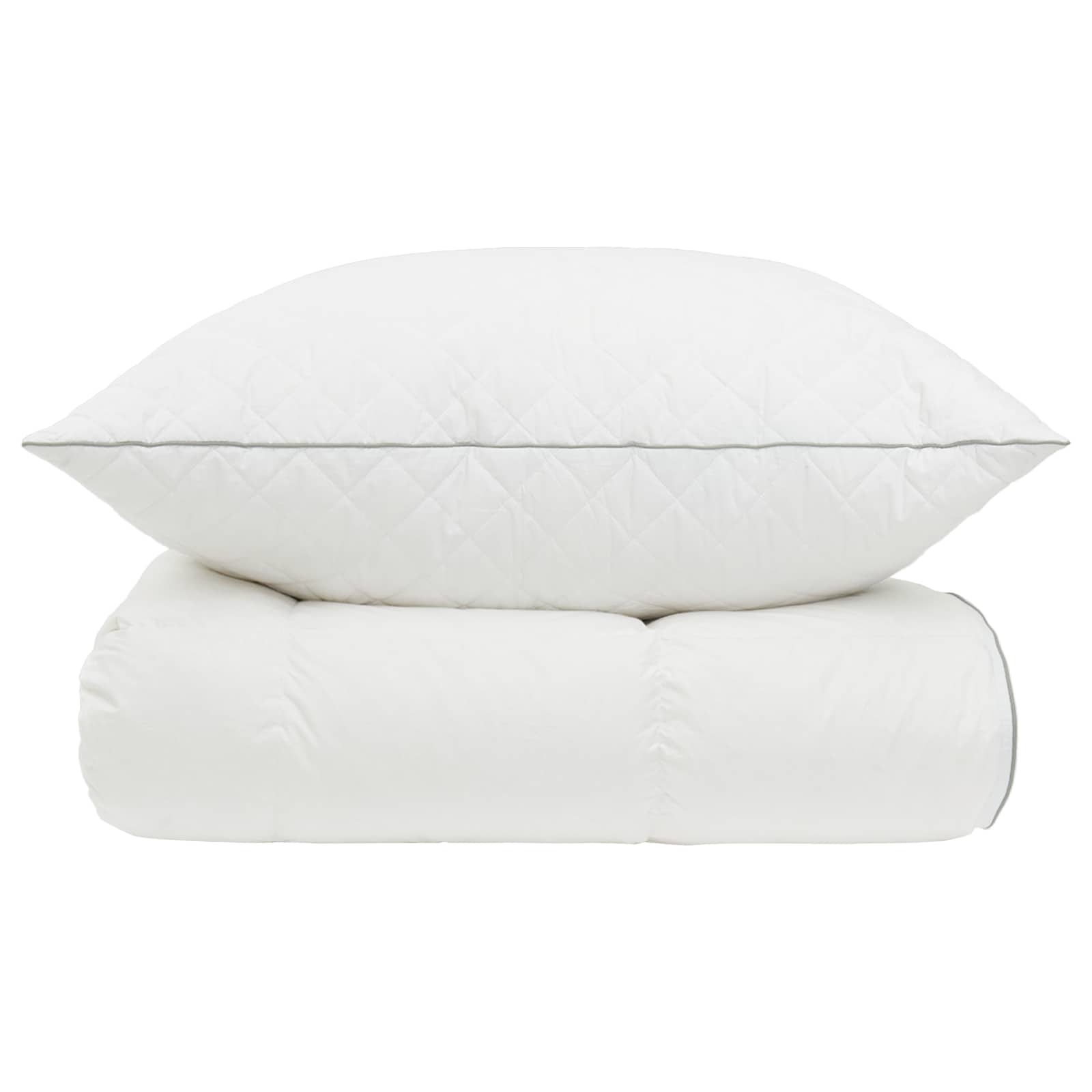 Set di piumoni in piume d’oca al 90% FULDA 2 pz 140 x 200 cm