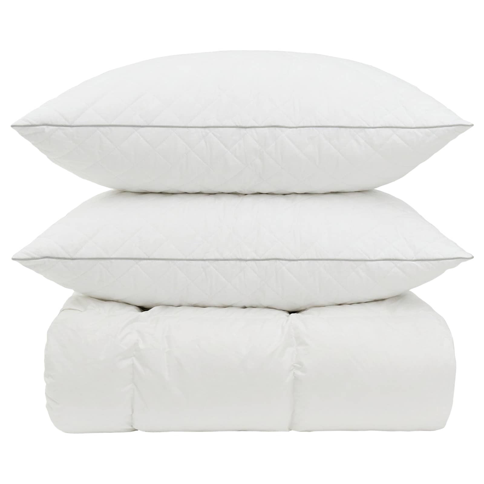 Set di piumoni in piume d’oca al 90% FULDA 3 pz 220 x 240 cm