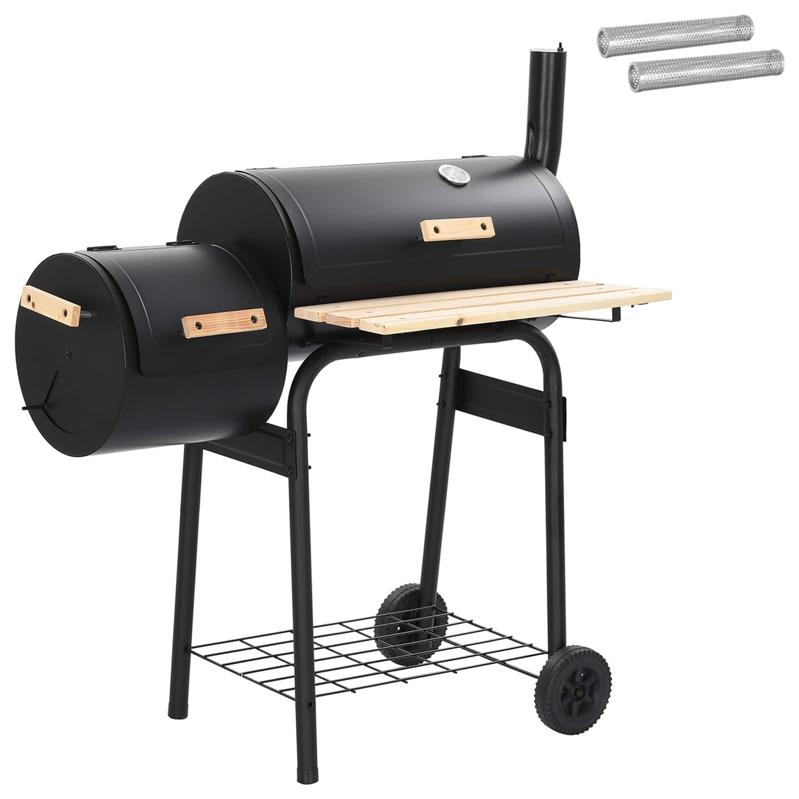 Griglia da Esterno 103 x 60 x 113 cm Acciaio Nero