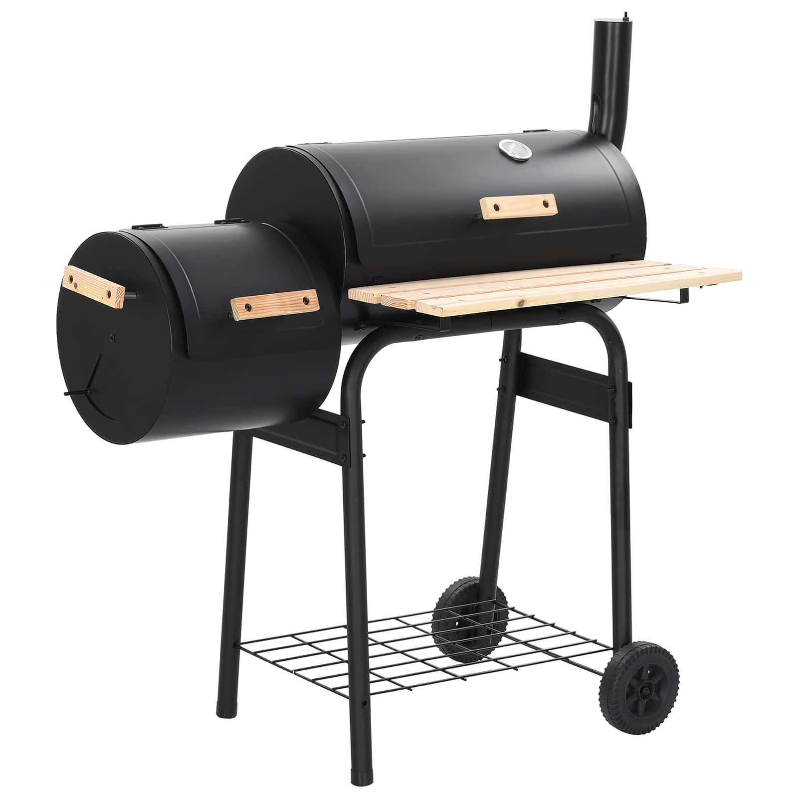 Griglia da Esterno 103 x 60 x 113 cm Acciaio Nero