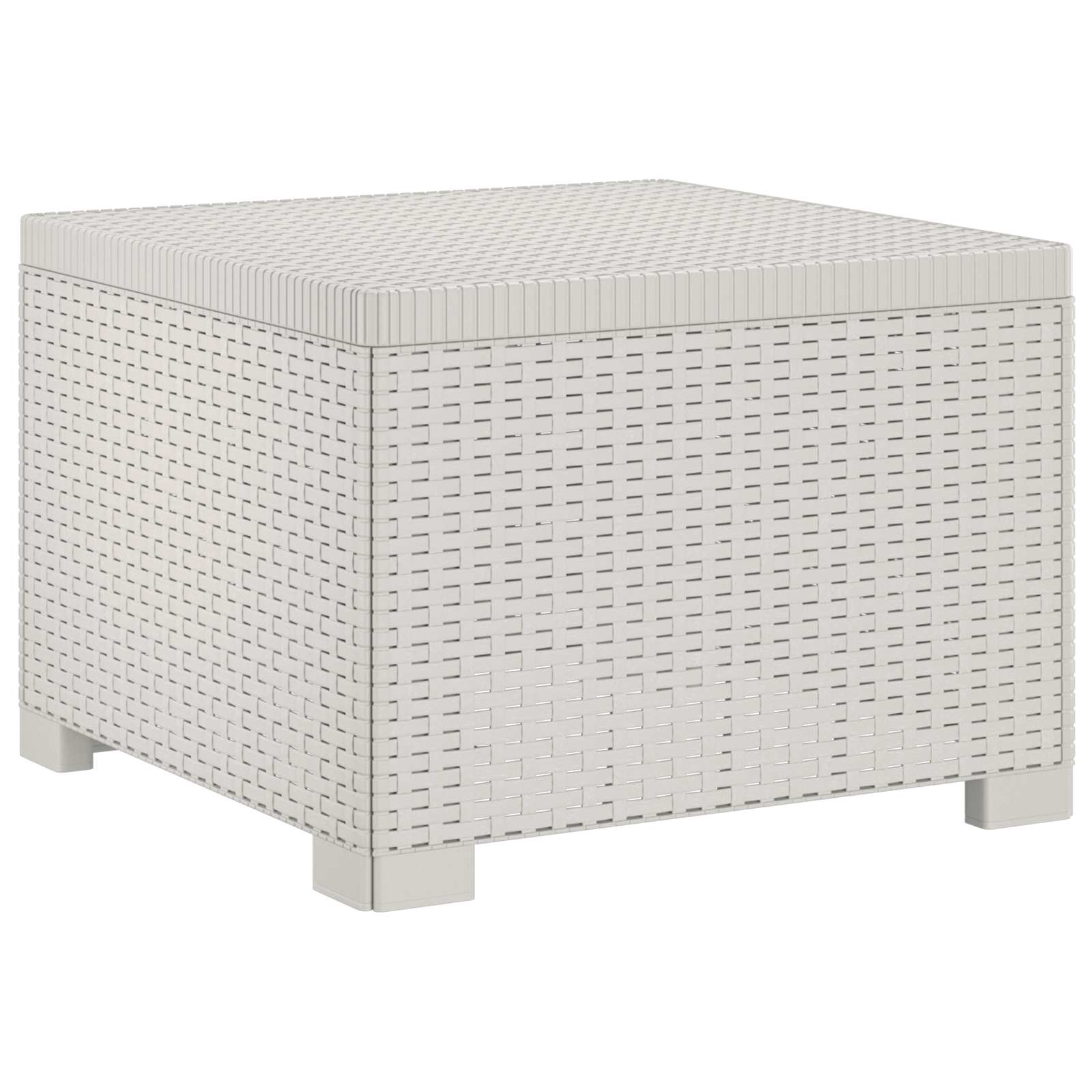 Divano da Giardino a 4 Posti con Cuscini in Stile Rattan PP