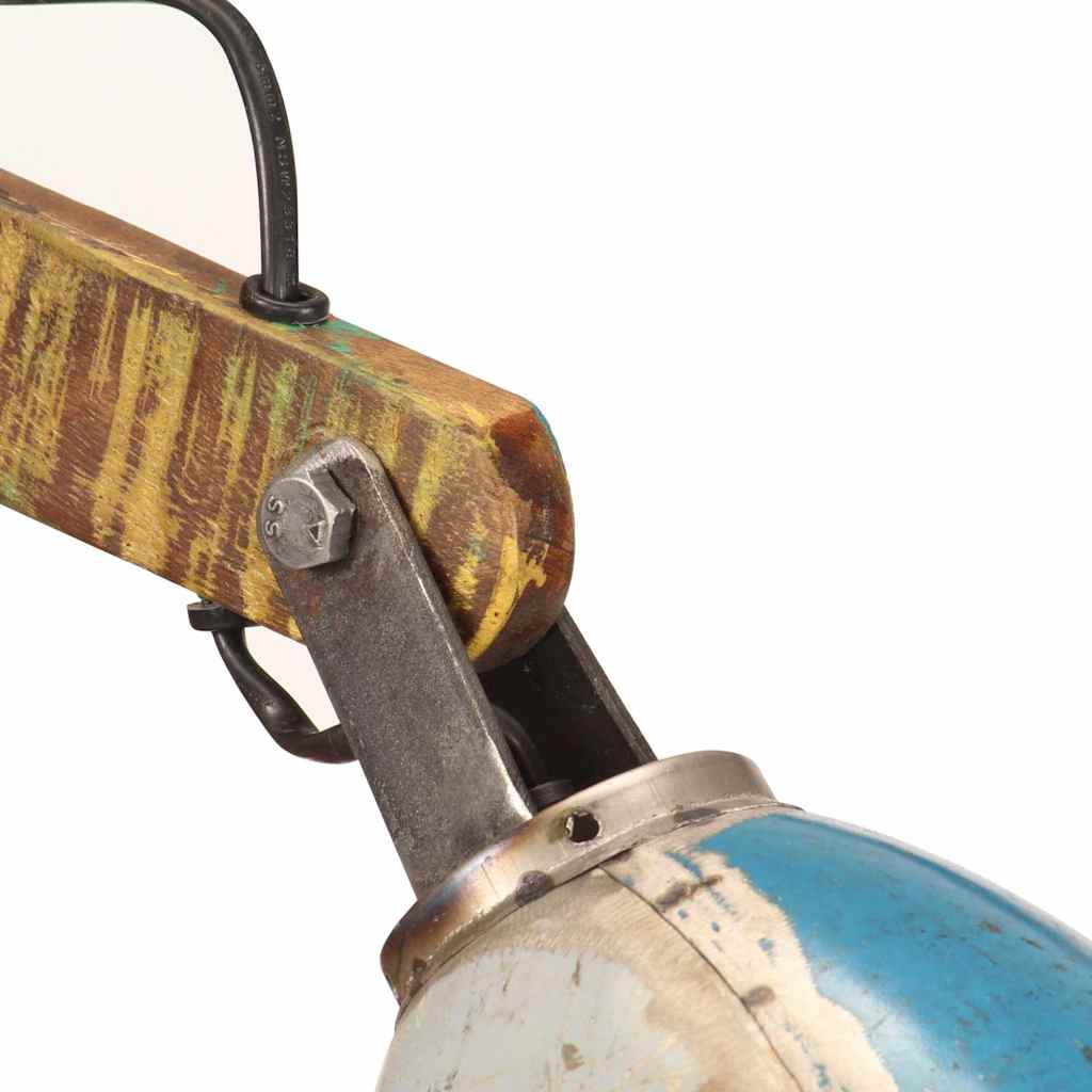 Lampada da Parete in Stile Industriale Rotonda Multicolore E27