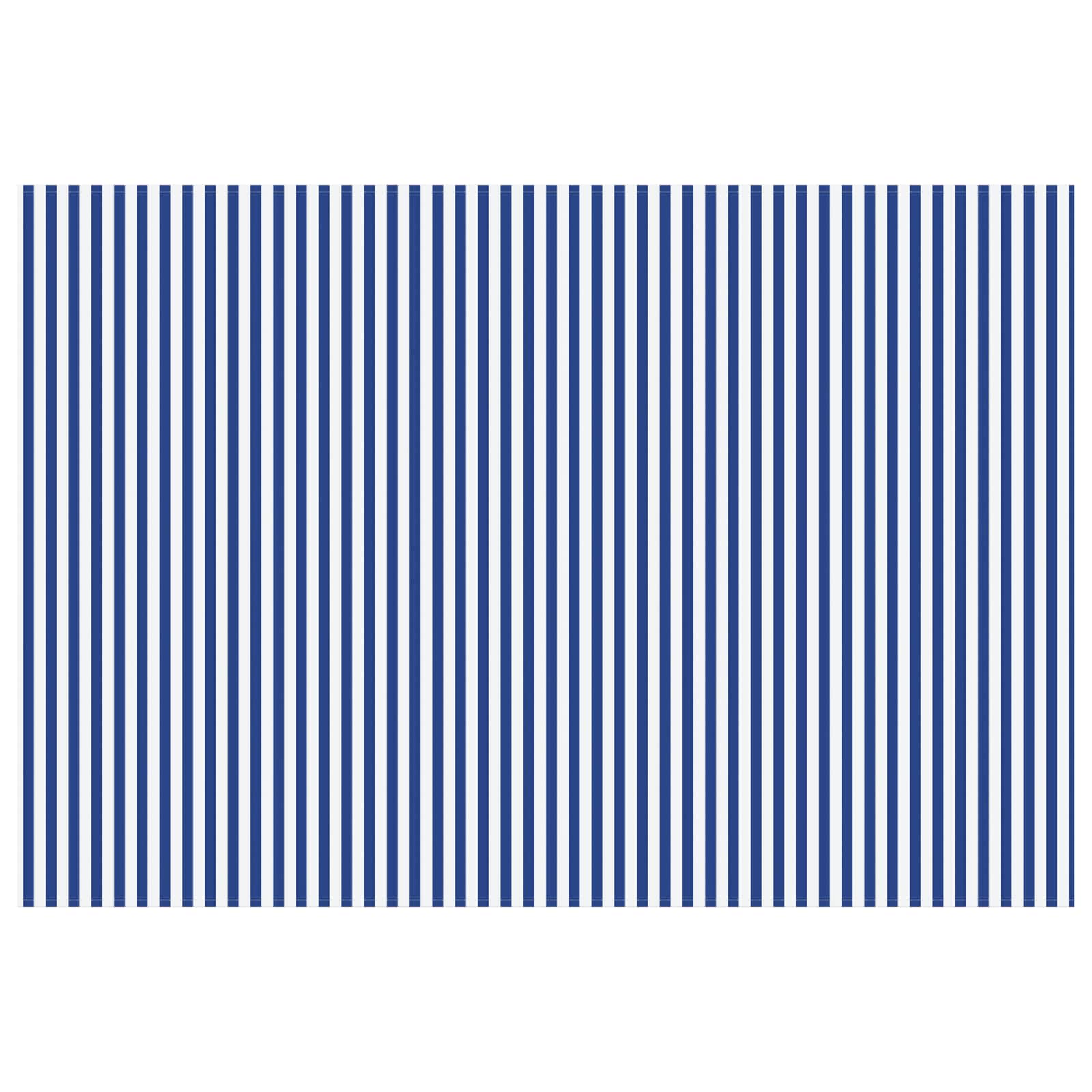 Telo di ricambio per tenda da sole Blu e Bianco 300 x 250 cm