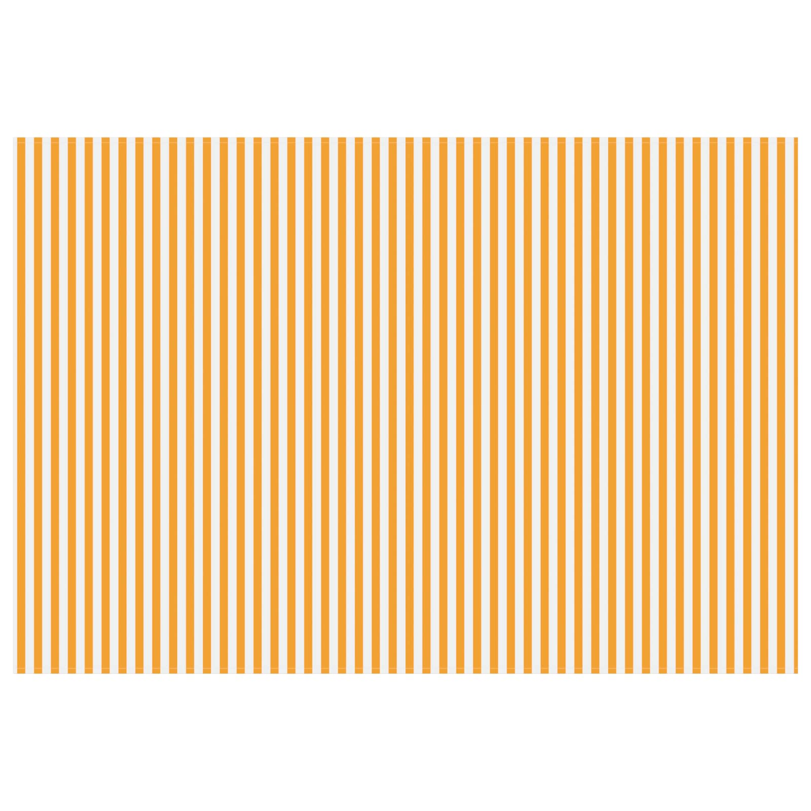 Telo di ricambio per tenda da sole Giallo e Bianco 300 x 250 cm