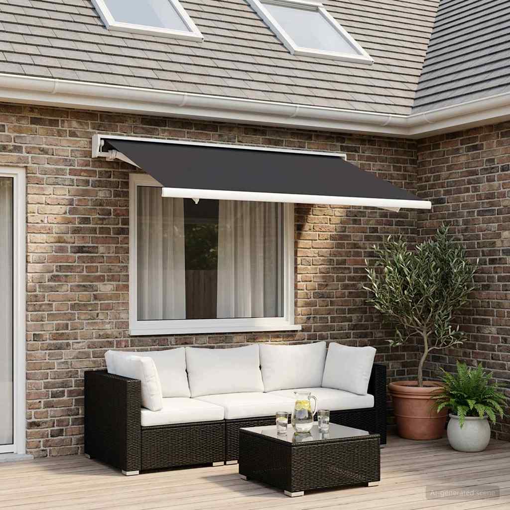 Telo di ricambio per tenda da sole Antracite 300 x 250 cm