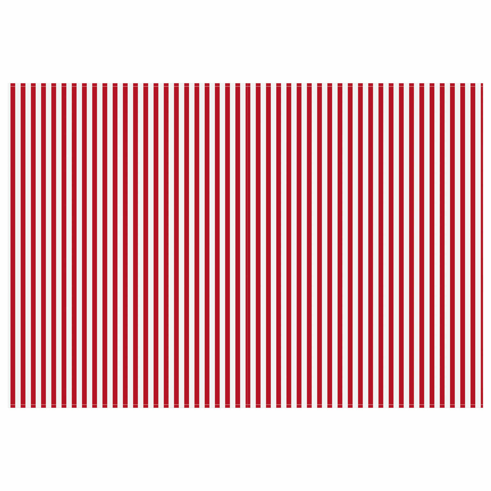 Telo di ricambio per tenda da sole Rosso e Bianco 300 x 250 cm