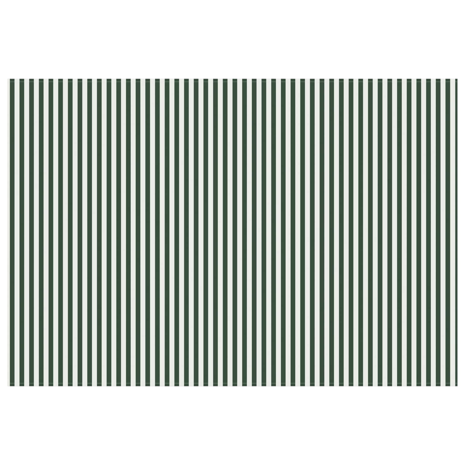 Telo di ricambio per tenda da sole Verde e Bianco 250 x 200 cm