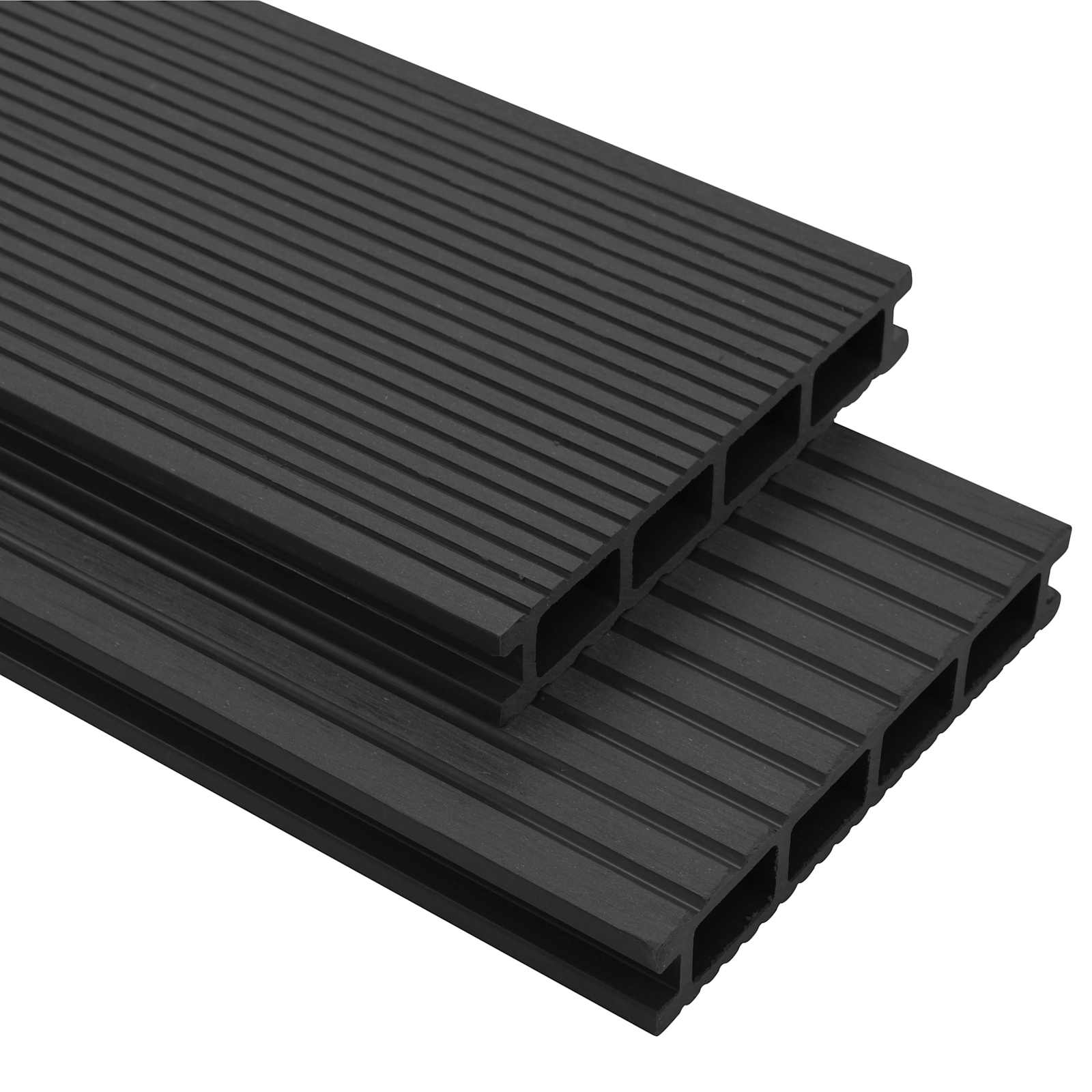 Pavimento da Deck 30 pz Nero WPC