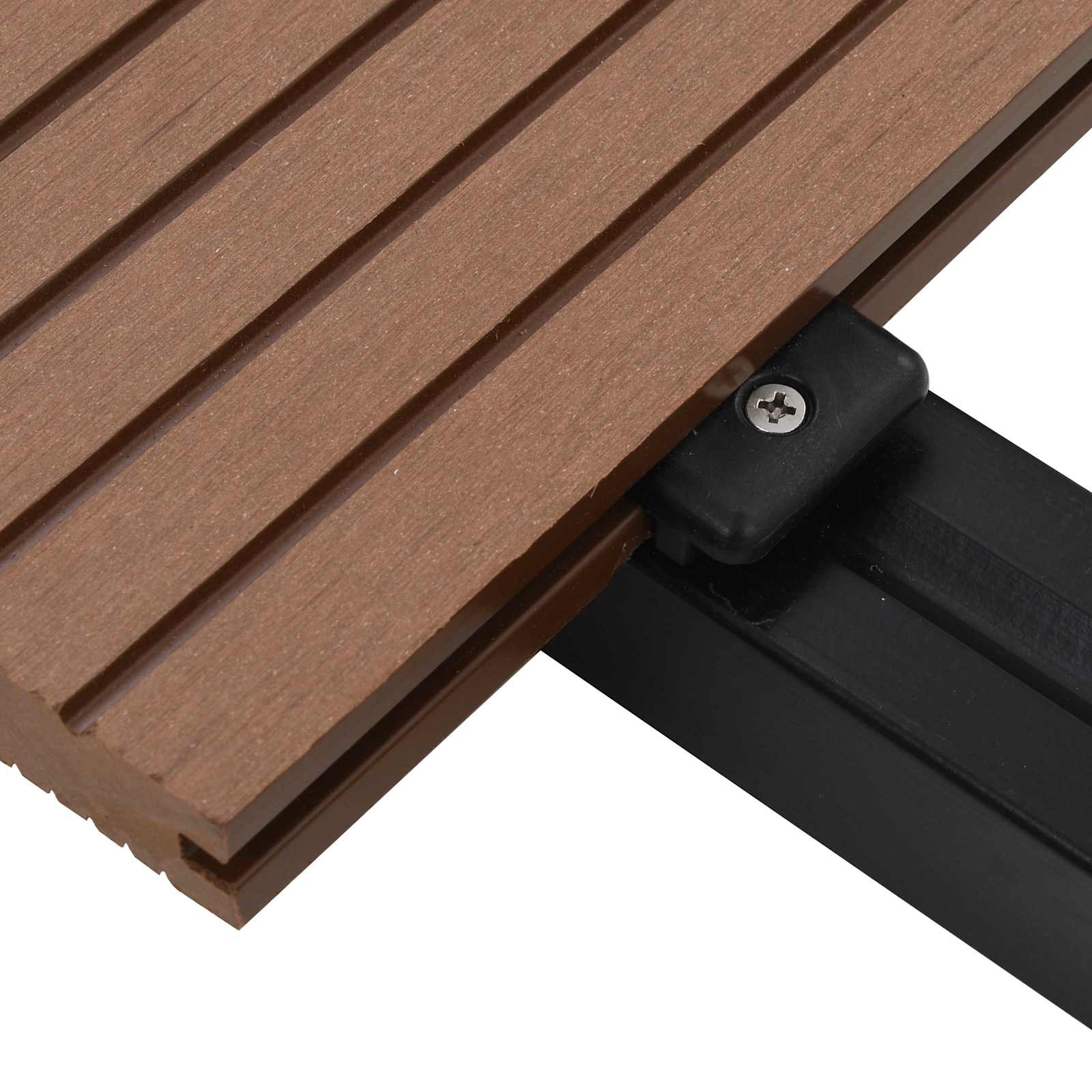Pavimento da Deck 30 pz Marrone Chiaro WPC