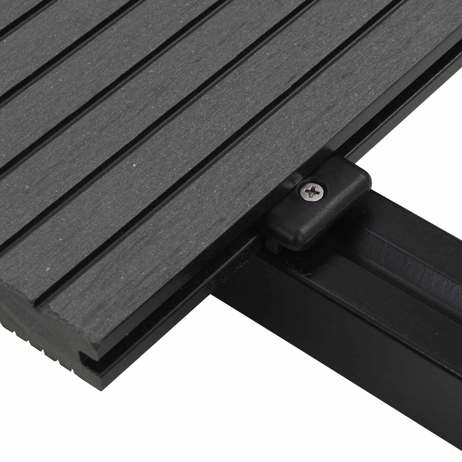 Pavimento da Deck 48 pz Grigio WPC