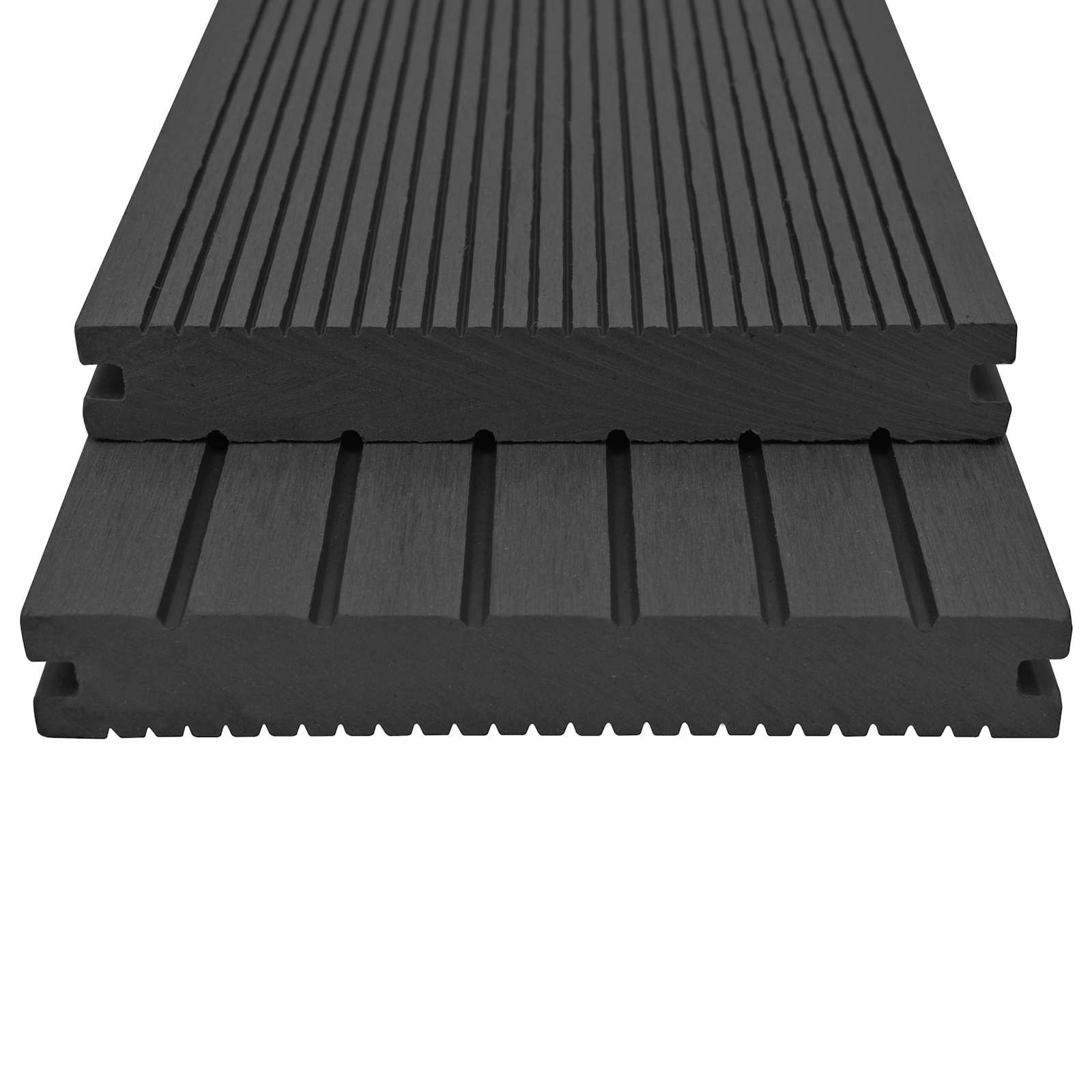 Pavimento da Deck 48 pz Nero WPC