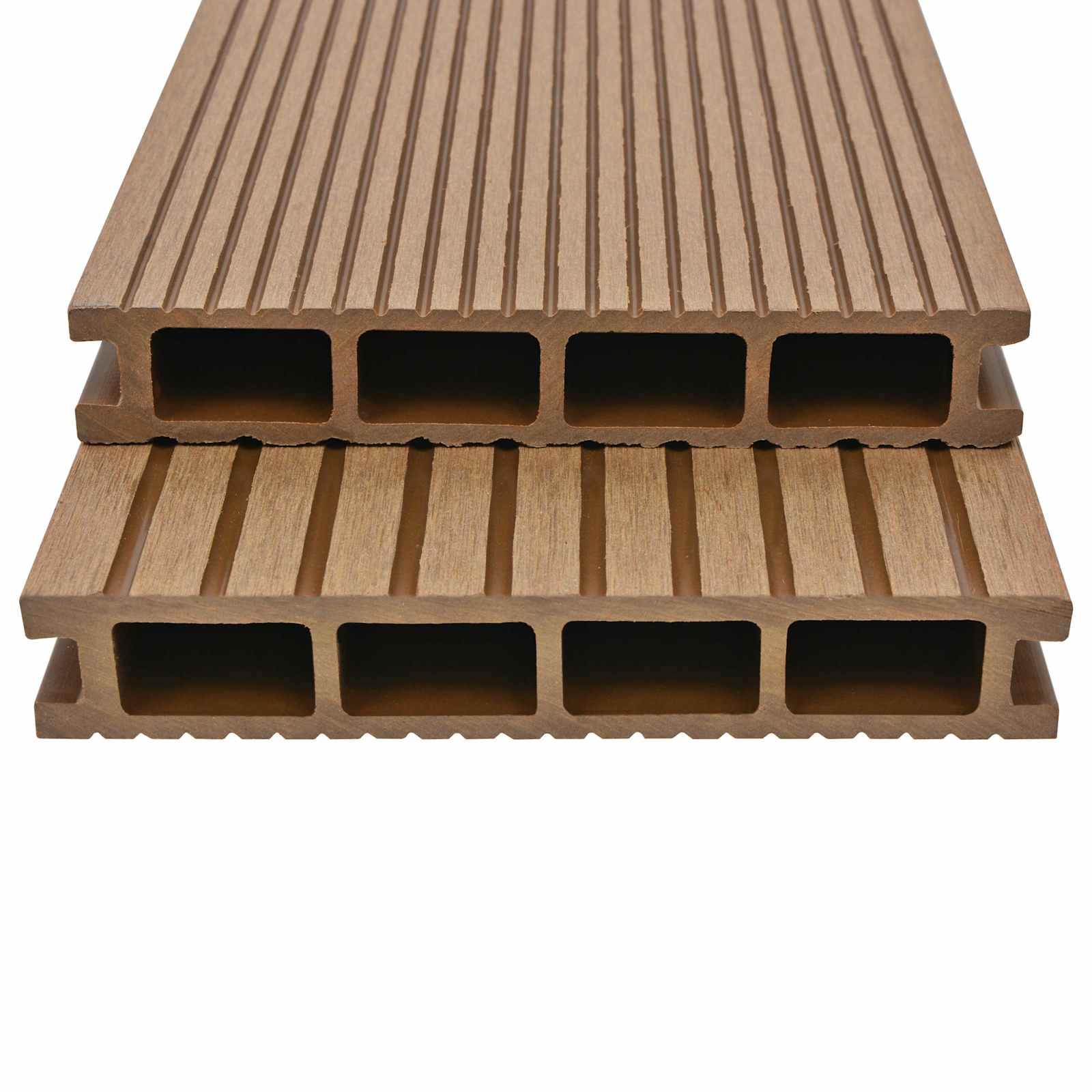 Pavimento da Deck 30 pz Colore Teak WPC