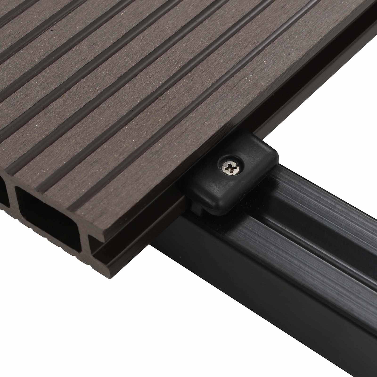 Pavimento da Deck 90 pz Marrone Scuro WPC