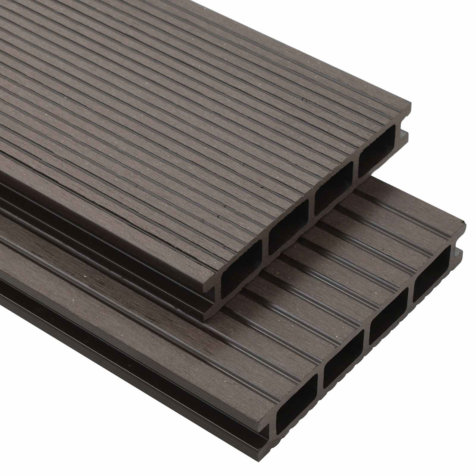 Pavimento da Deck 90 pz Marrone Scuro WPC