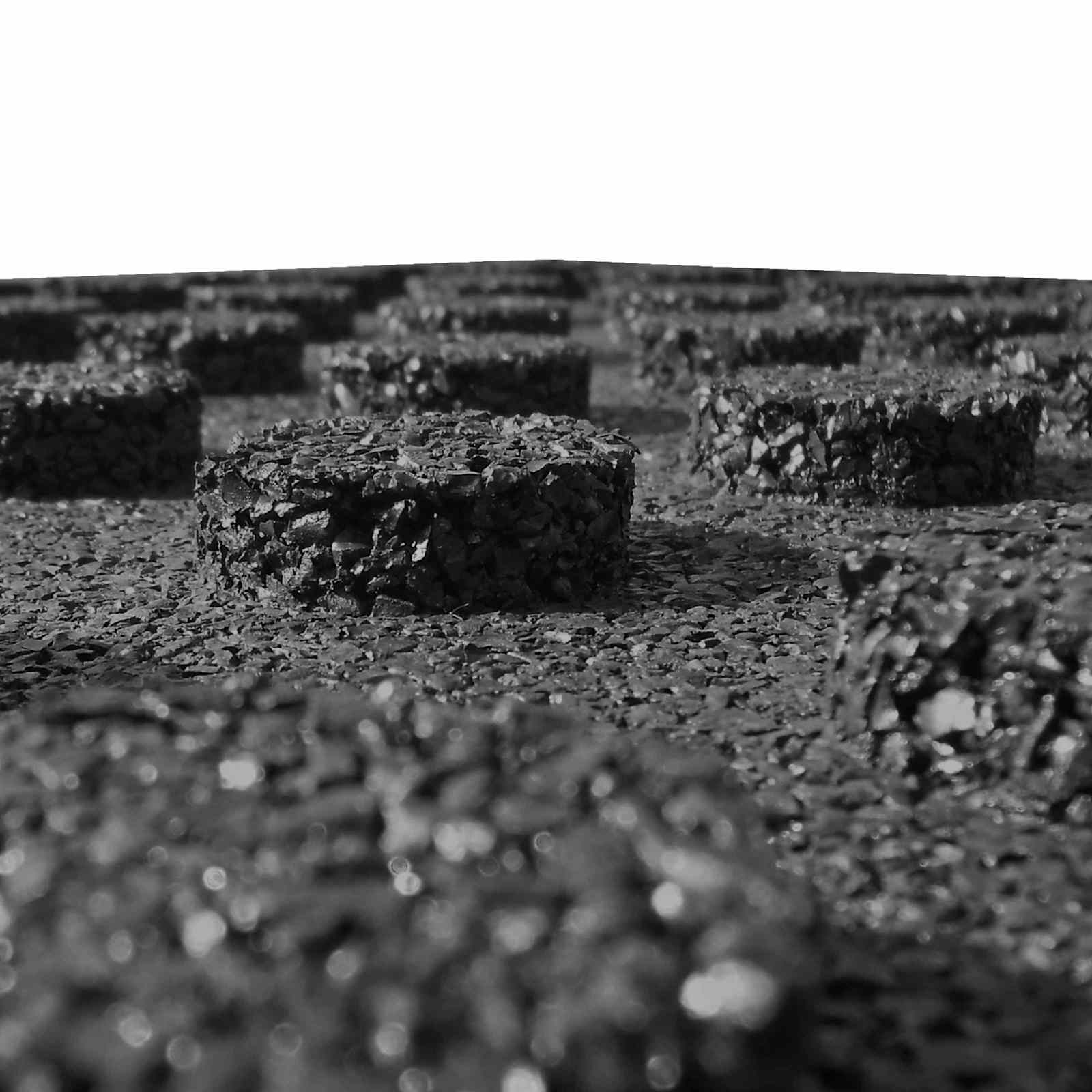Piastrelle per Protezione dalle Cadute 18 pz Nero 50 x 50 cm