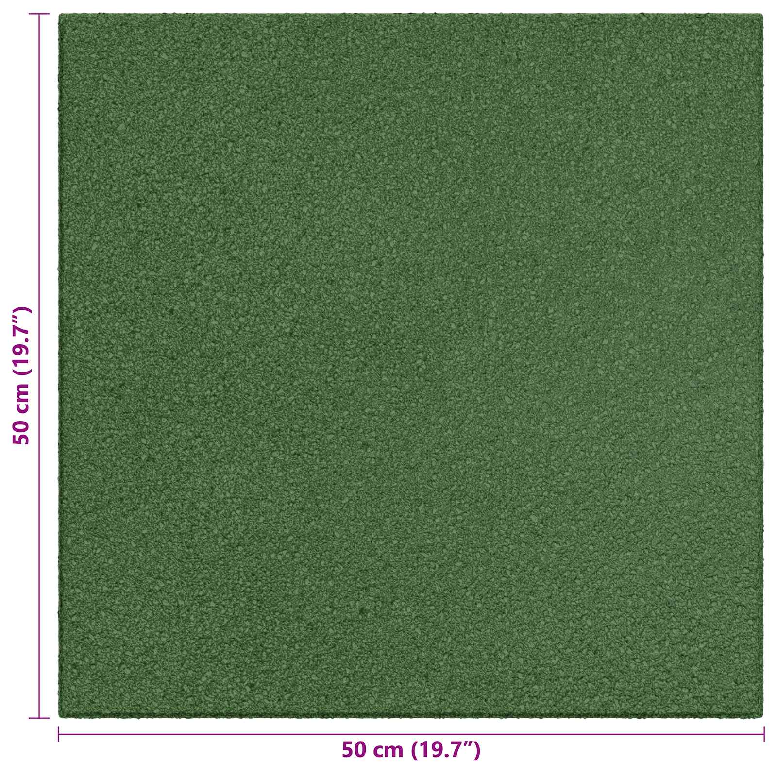 Piastrelle per Protezione dalle Cadute 24 pz Verde 50 x 50 cm