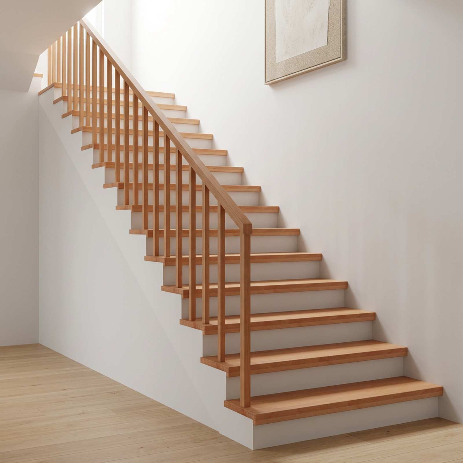 Tappeti per scale 2 pz 90 x 25 x 2 cm Naturale