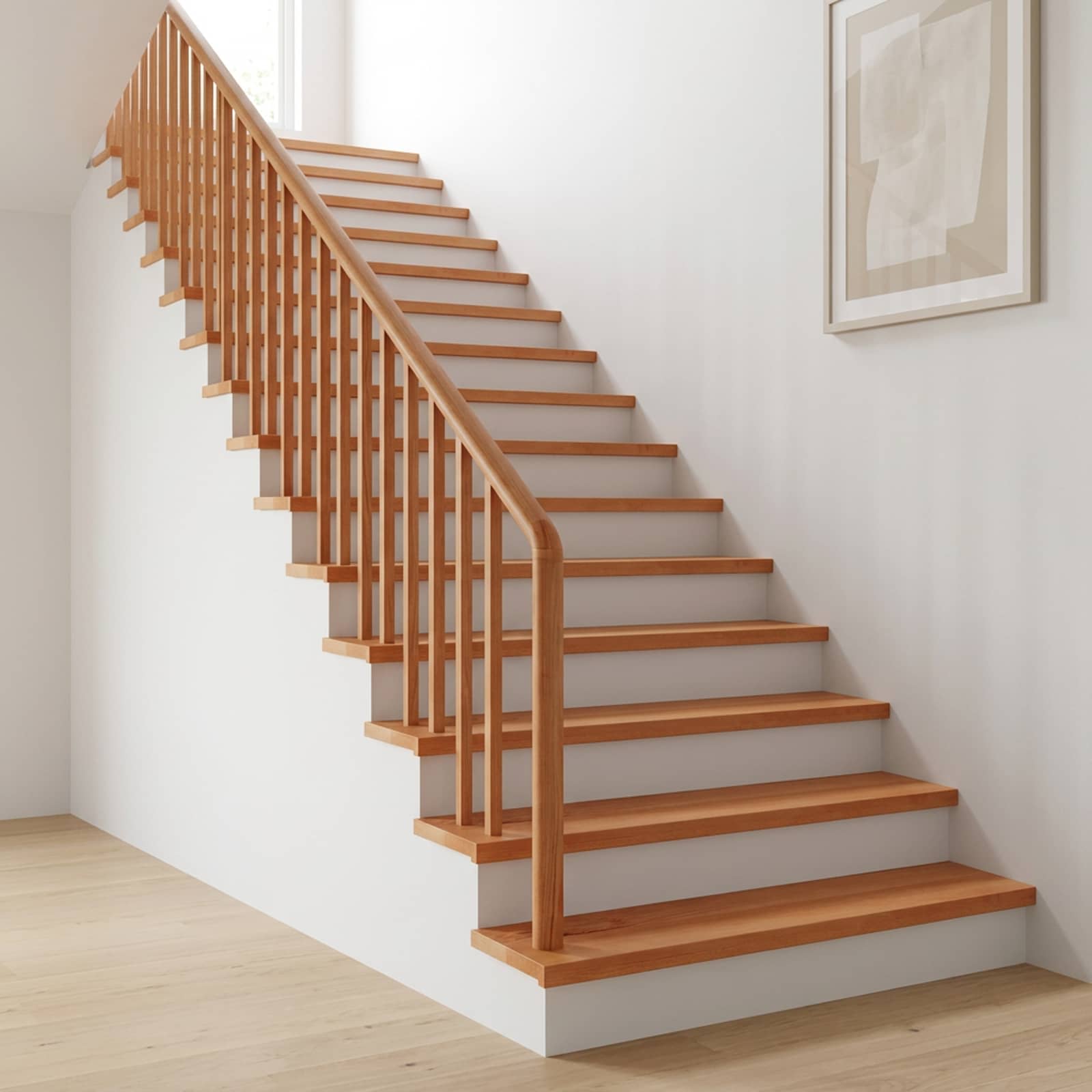 Tappeti per scale 4 pz 70 x 25 x 2 cm Vernice