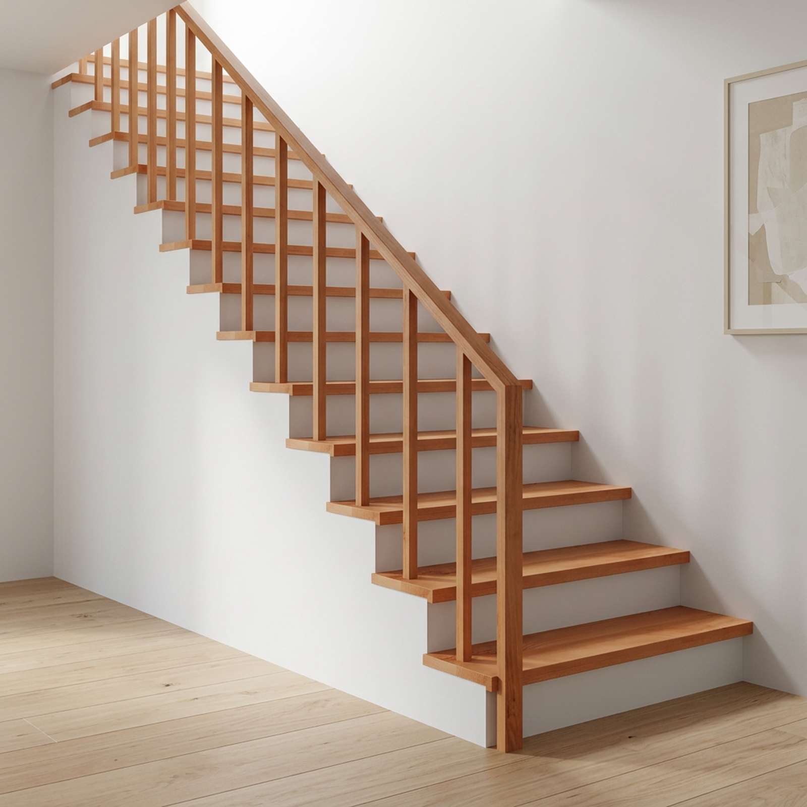 Tappeti per scale 4 pz 120 x 25 x 2 cm Vernice