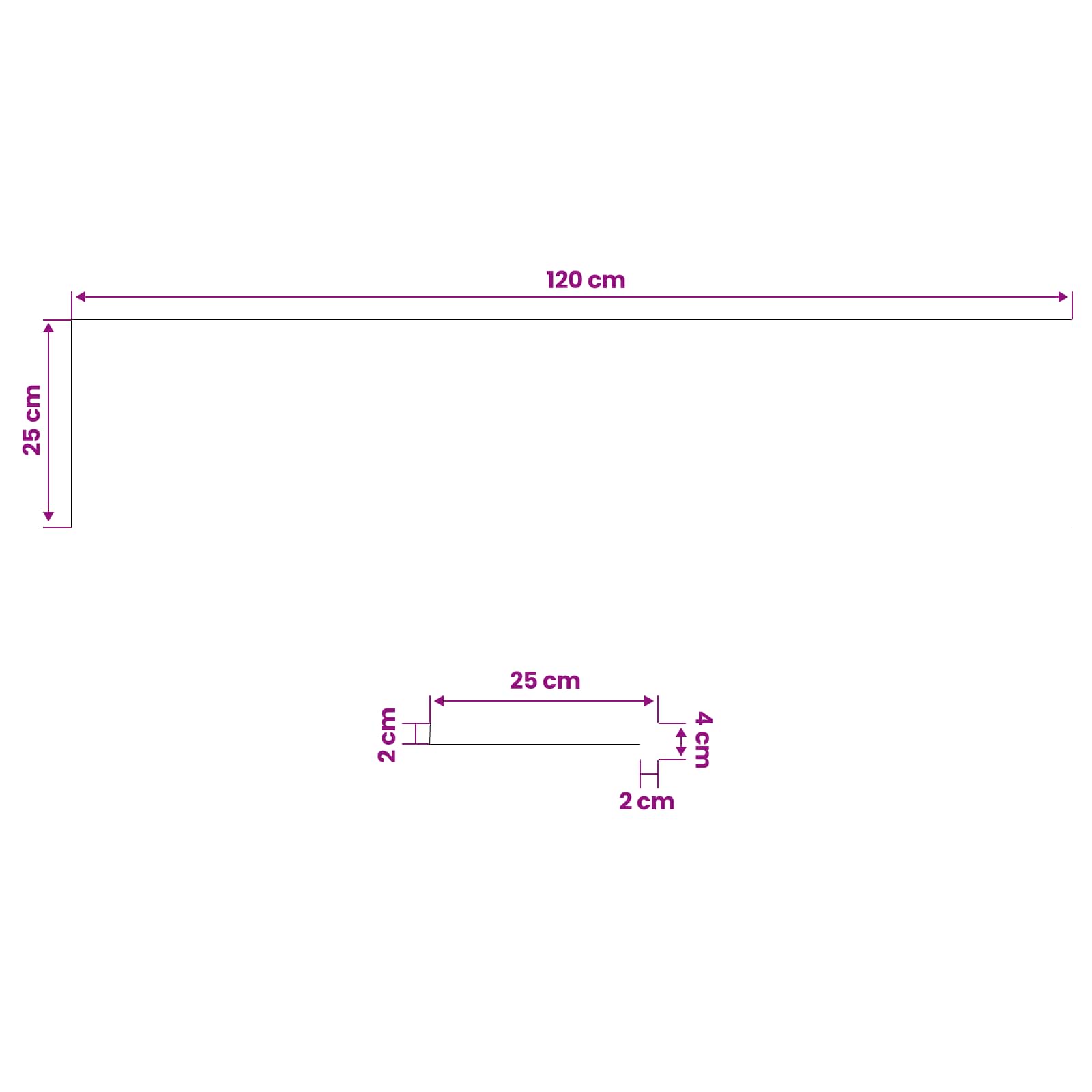 Tappeti per scale 4 pz 120 x 25 x 2 cm Vernice
