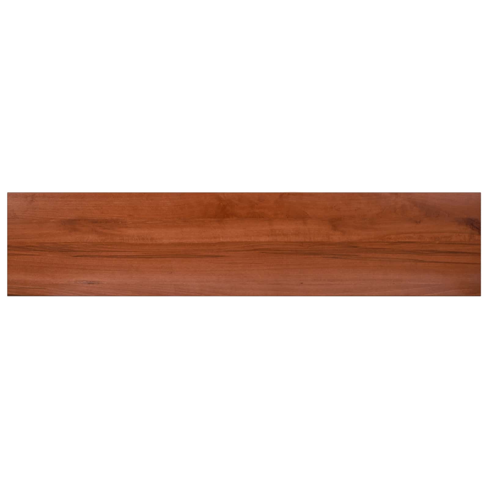 Tappeti per scale 4 pz 110 x 25 x 2 cm Marrone