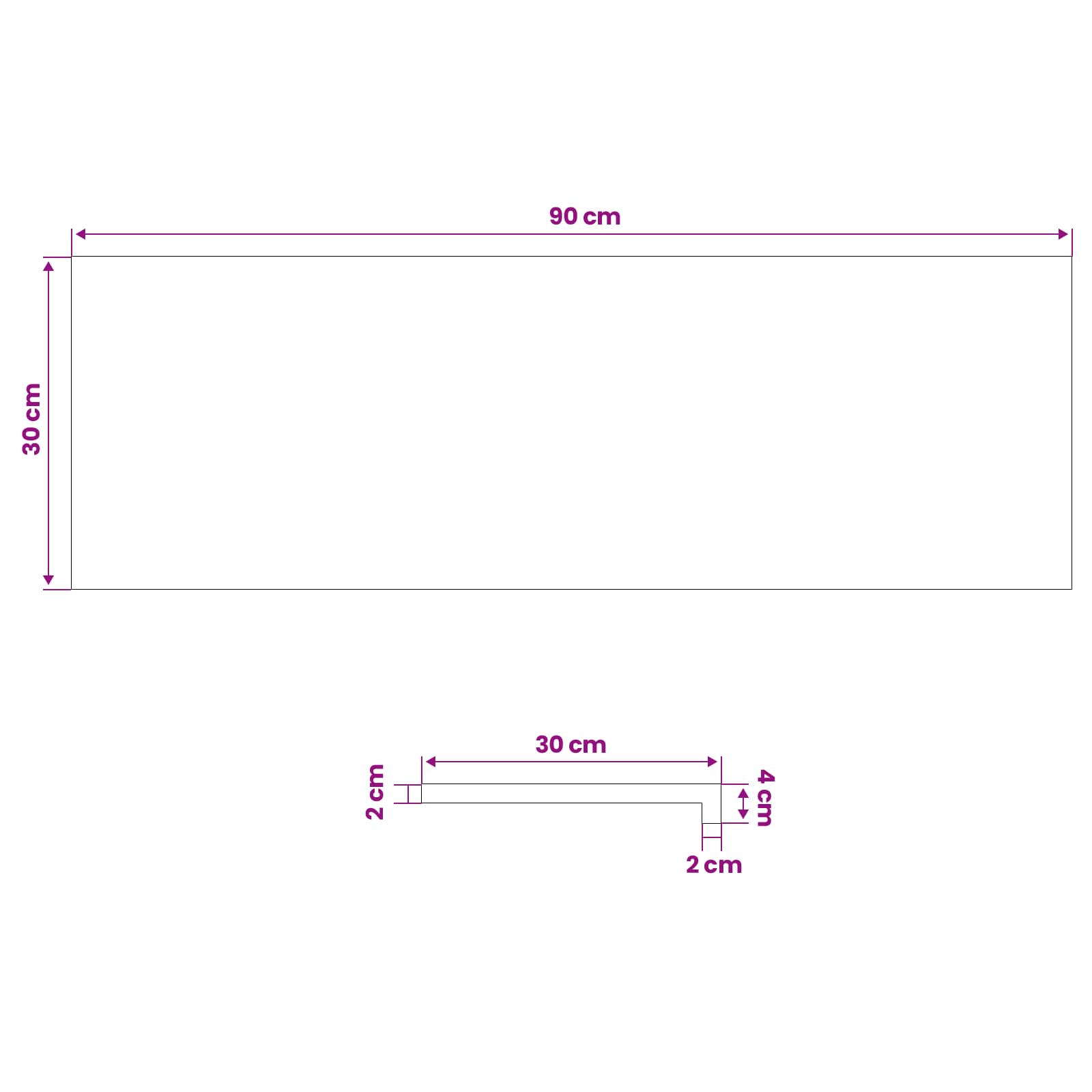 Tappeti per scale 12 pz 90 x 30 x 2 cm Naturale