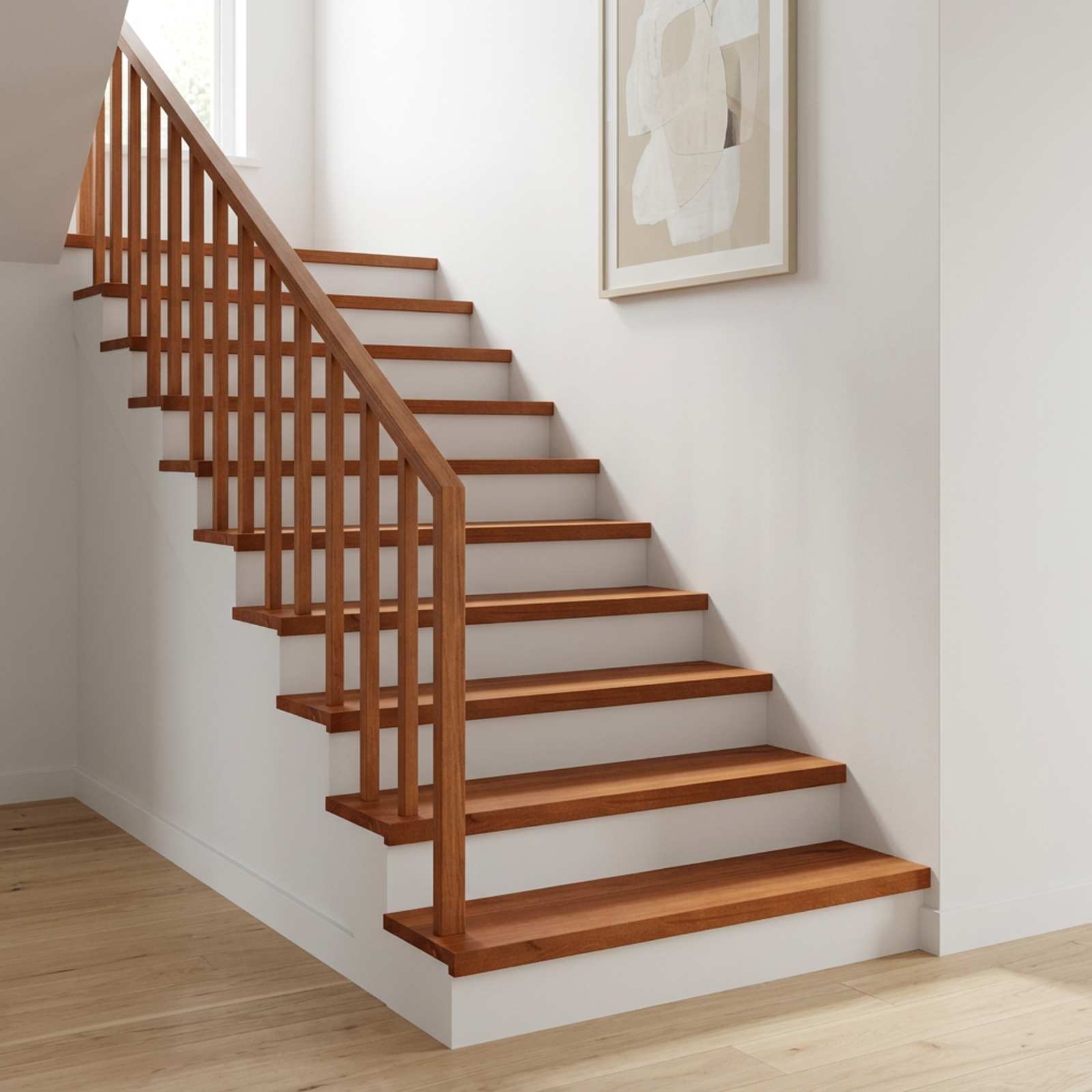 Tappeti per scale 12 pz 80 x 25 x 2 cm Marrone