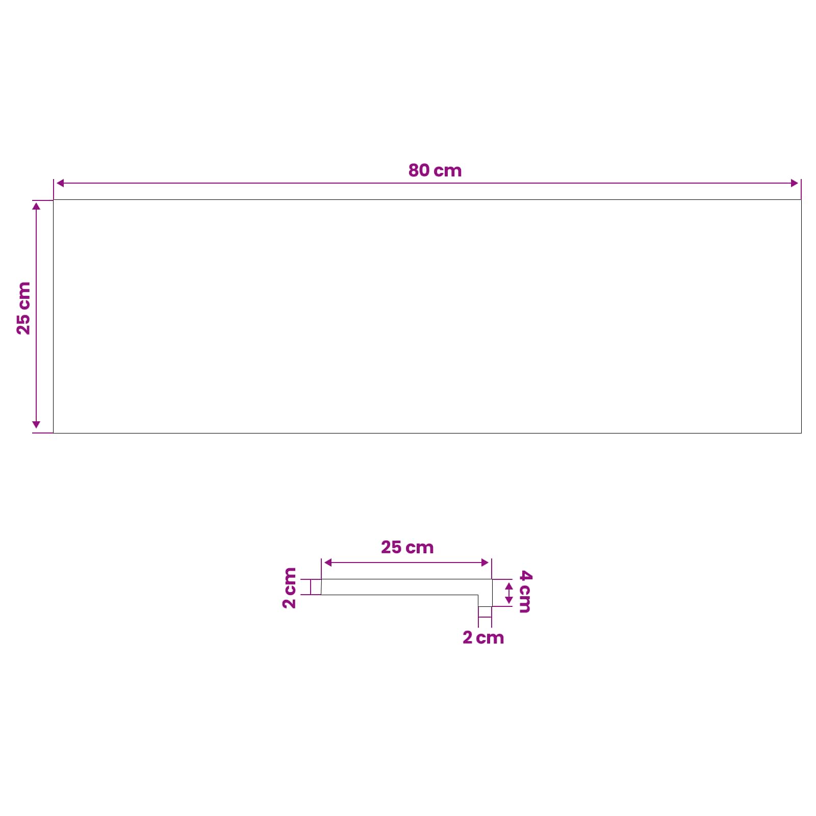 Tappeti per scale 12 pz 80 x 25 x 2 cm Marrone