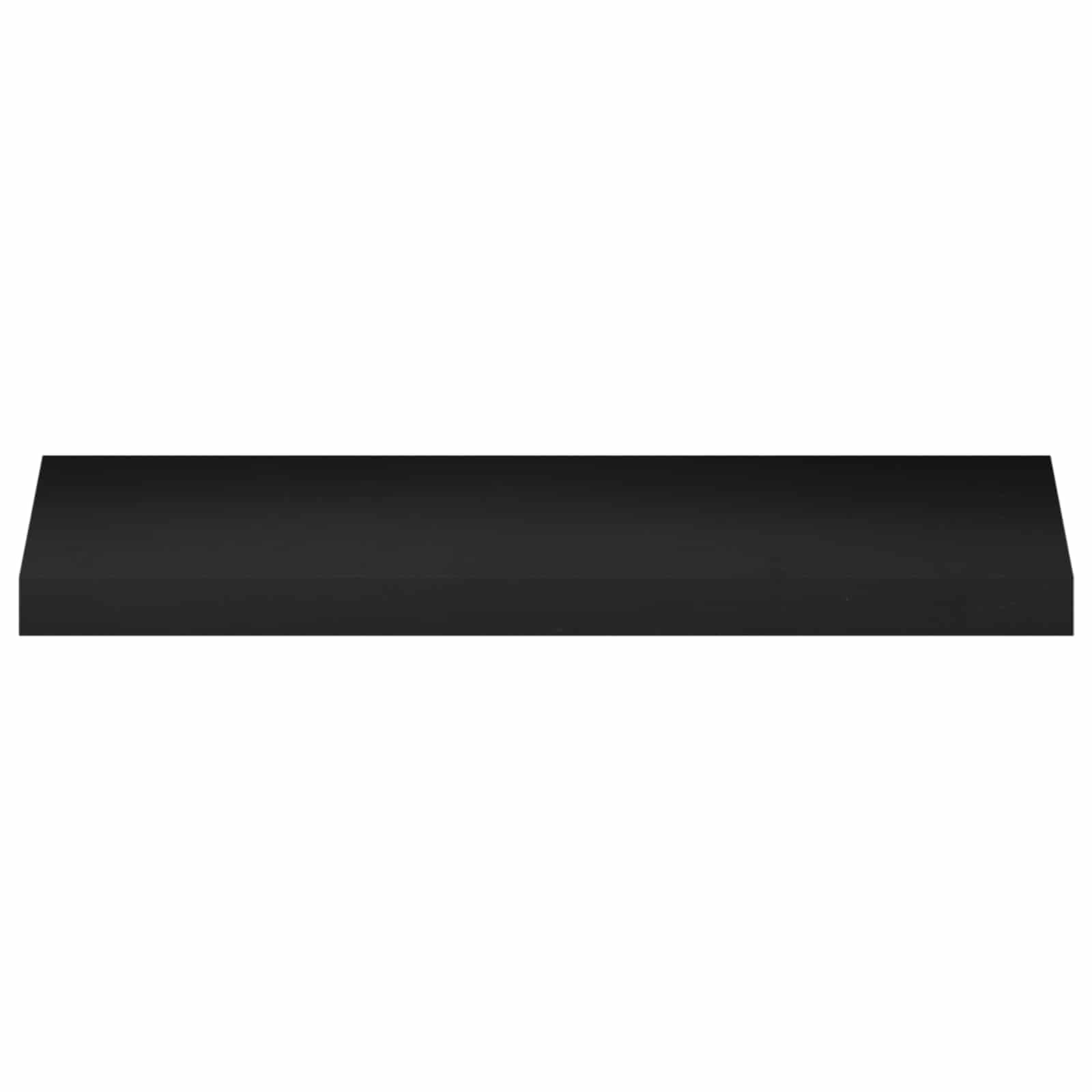 Tappeti per scale 12 pz 90 x 30 x 2 cm Nero