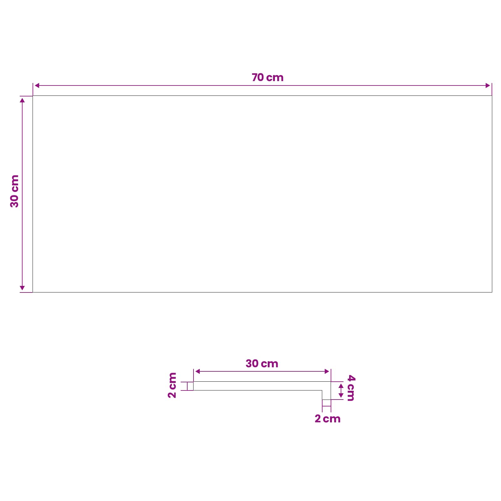 Tappeti per scale 16 pz 70 x 30 x 2 cm Marrone Chiaro