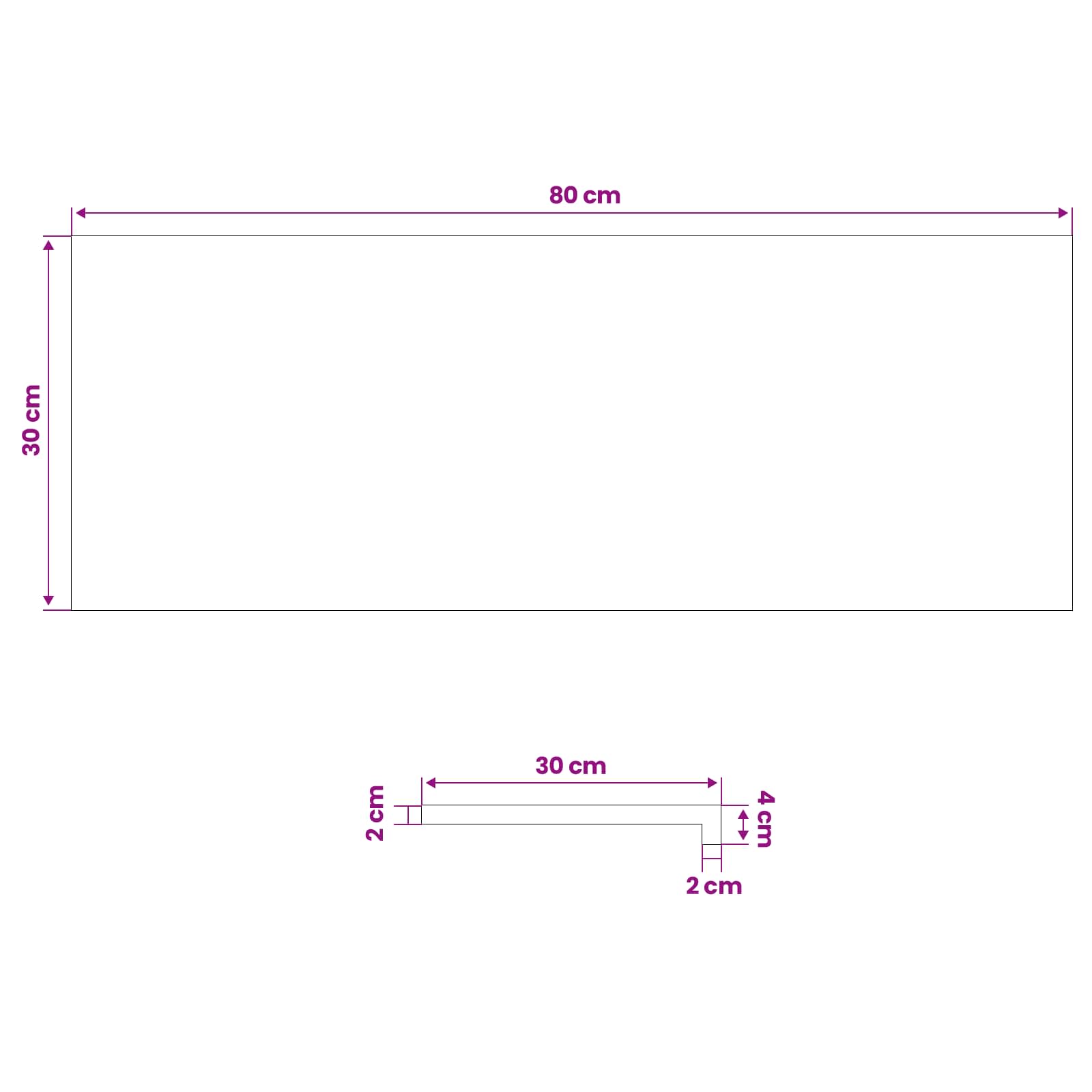 Tappeti per scale 16 pz 80 x 30 x 2 cm Marrone