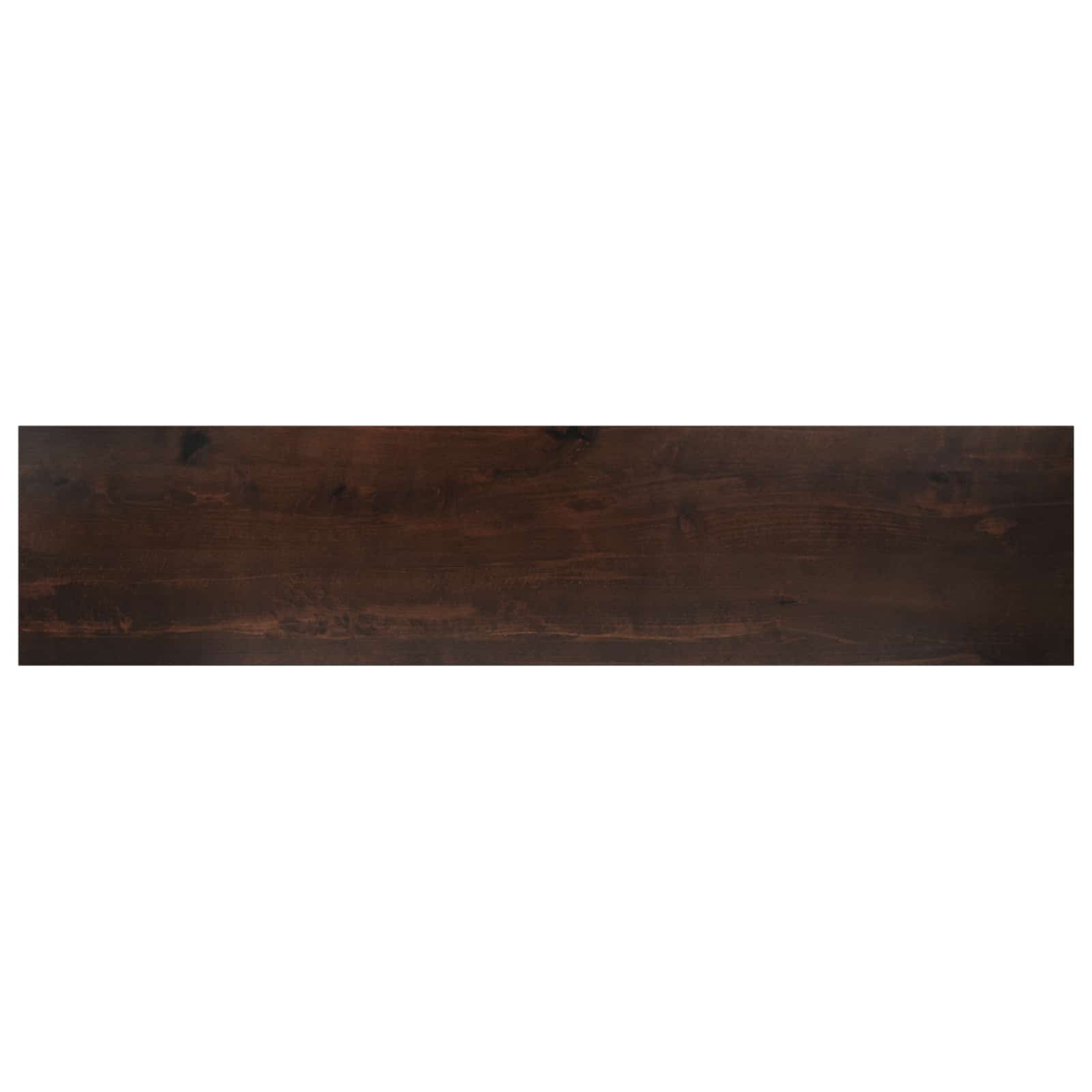 Tappeti per scale 16 pz 120 x 30 x 2 cm Marrone Scuro