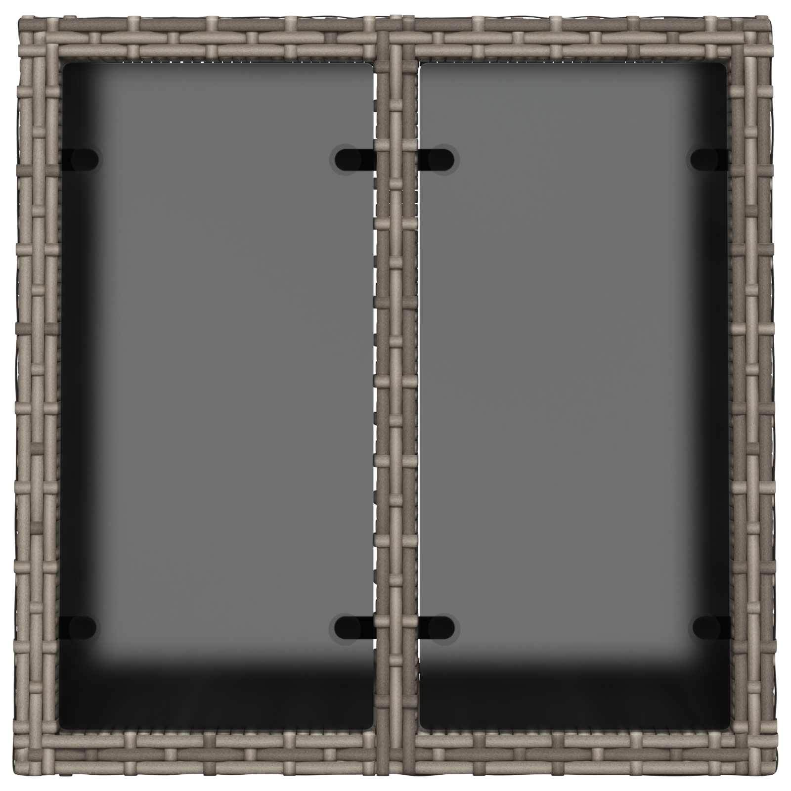 Set di divani 6 pz 4 posto Grigio e Grigio Scuro