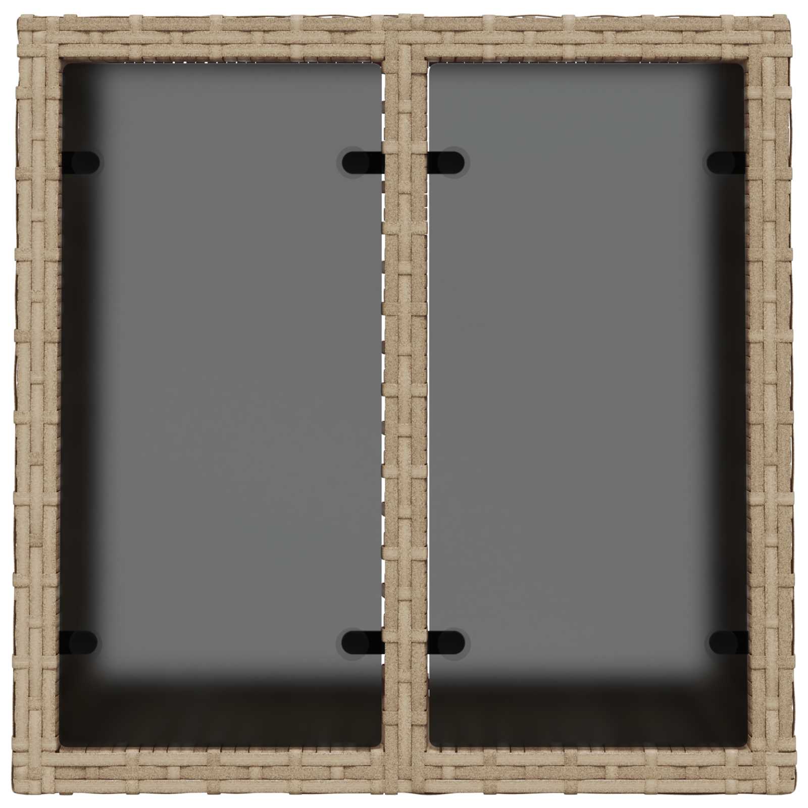 Set di divani 6 pz 4 posto Beige e Bianco Crema
