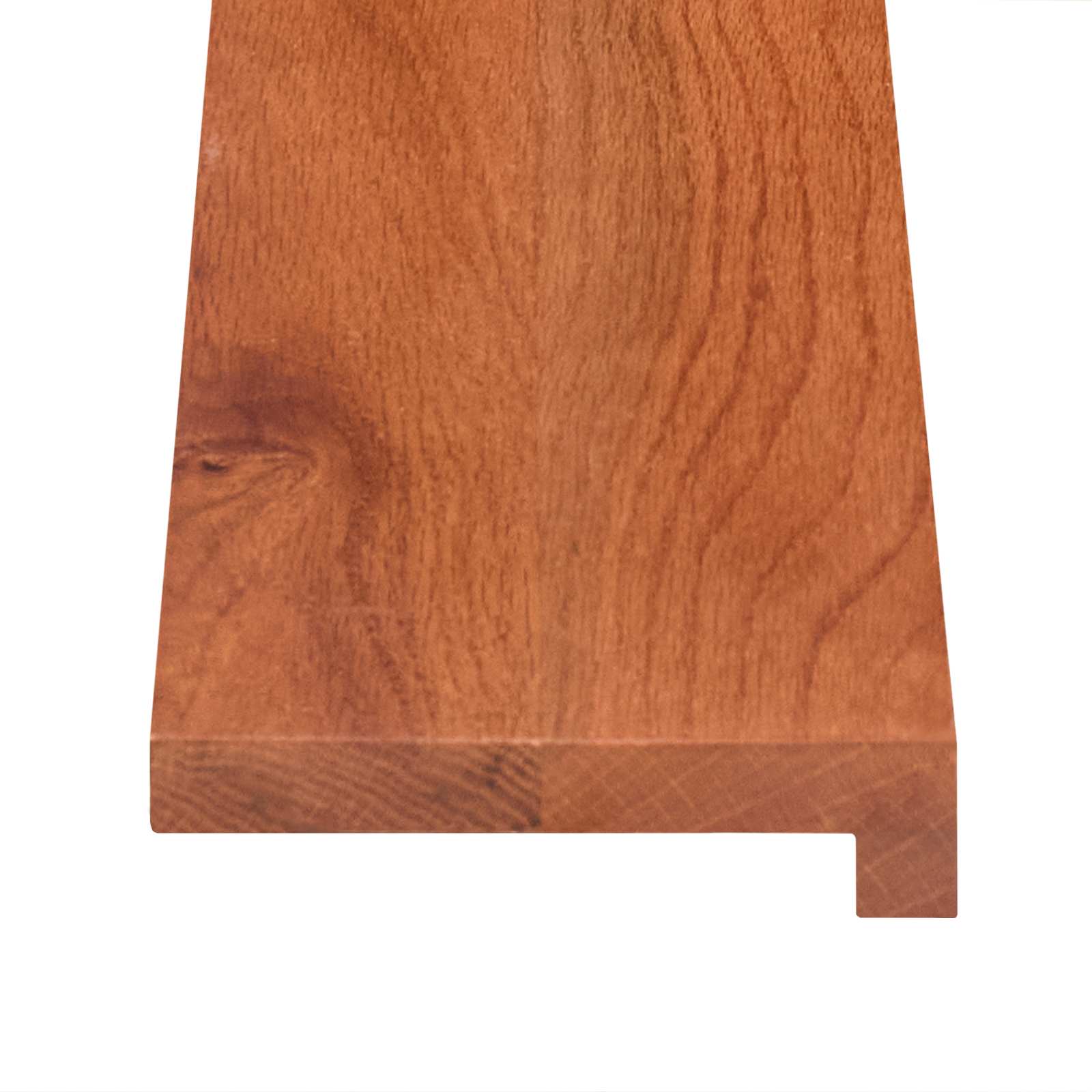 Gradini per Scale 2 pz 110 x 30 x 2 cm Marrone