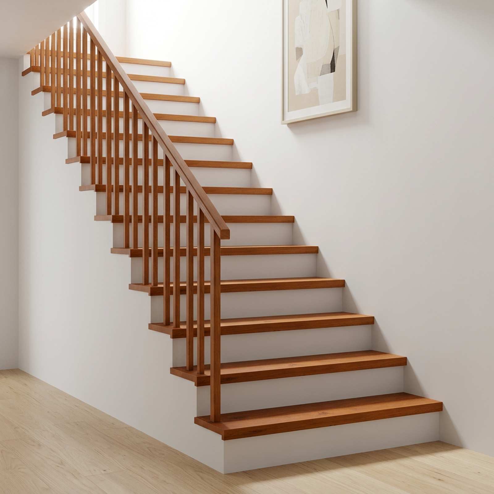 Gradini per Scale 2 pz 120 x 30 x 2 cm Marrone