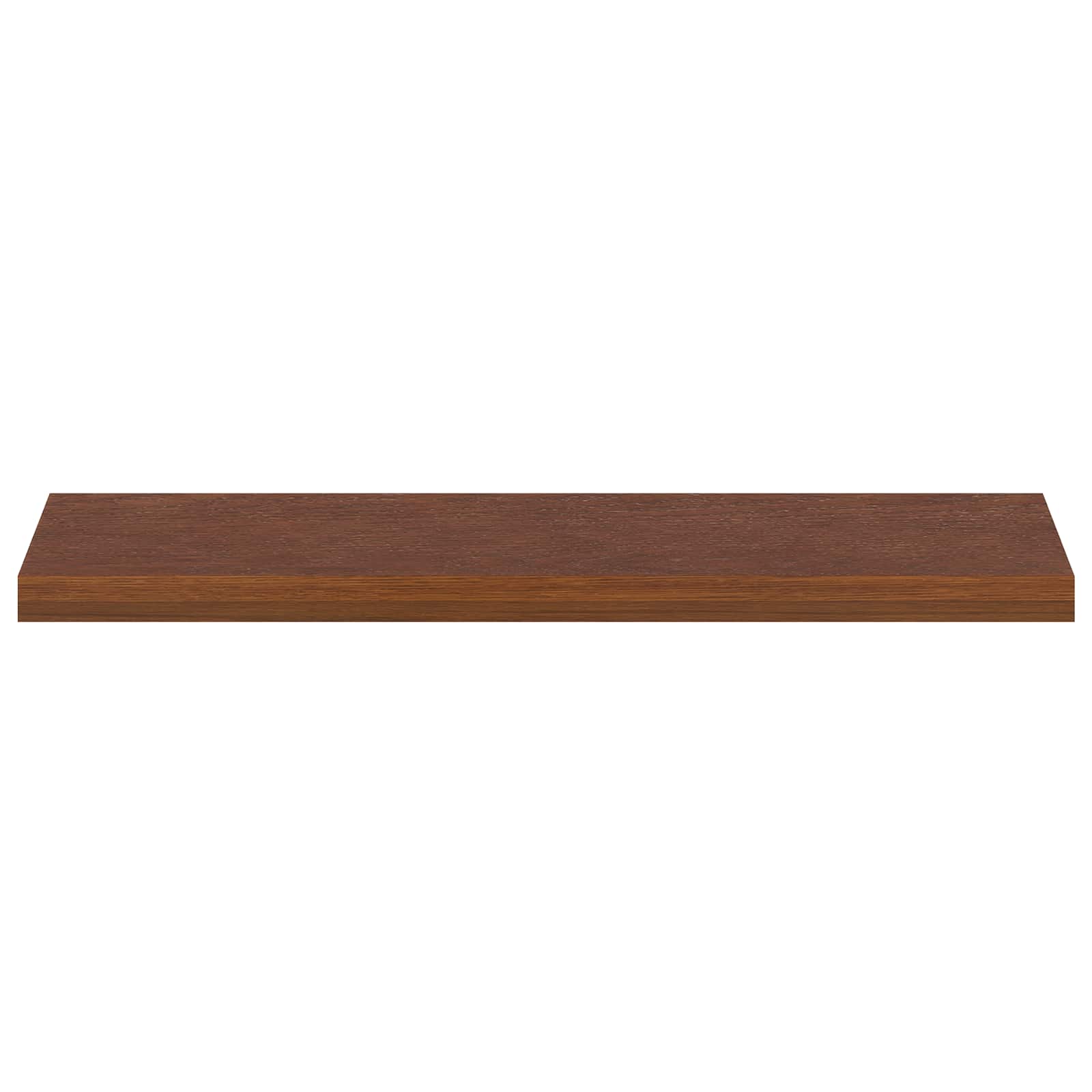 Gradini per Scale 2 pz 100 x 25 x 2 cm Marrone Scuro
