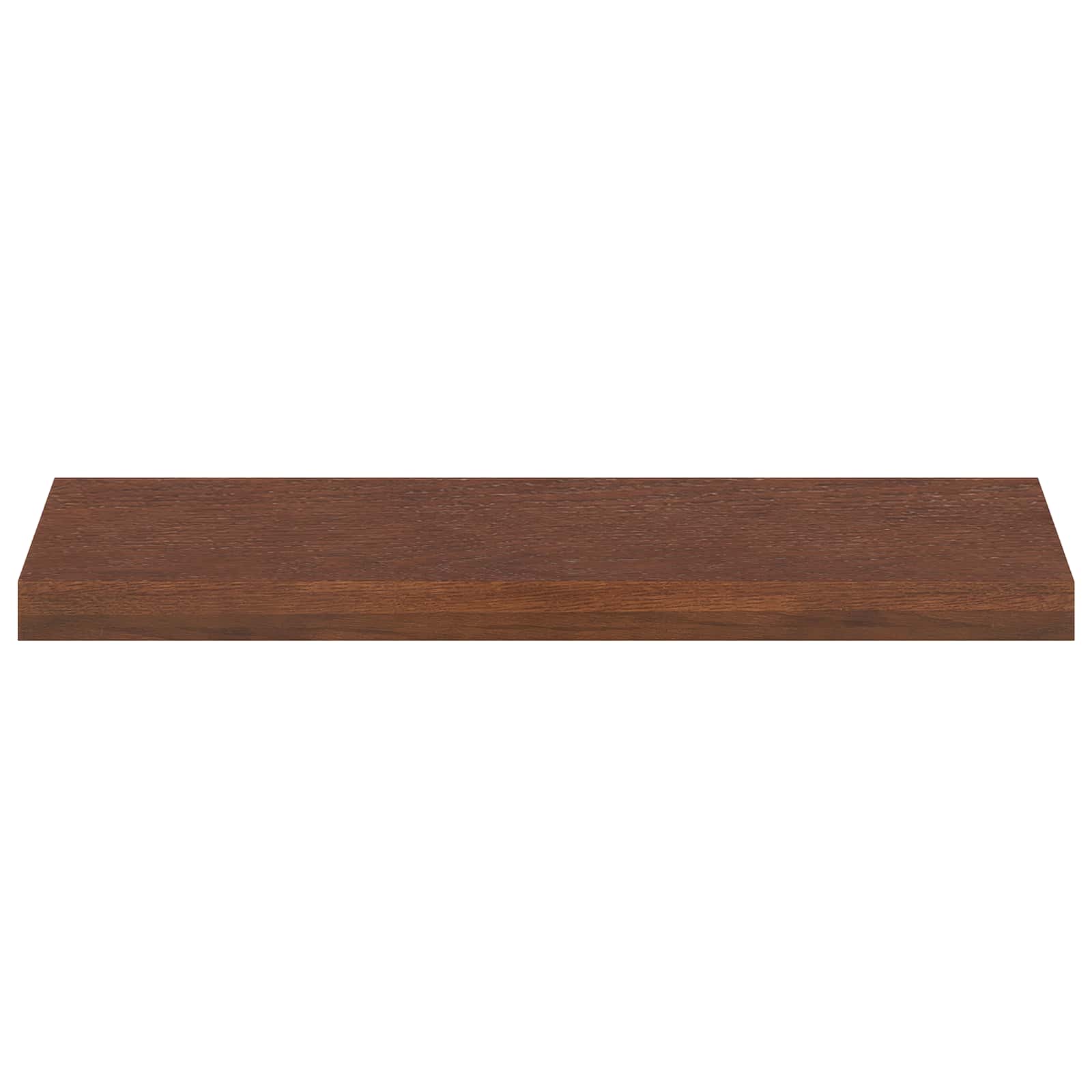 Gradini per Scale 8 pz 80 x 25 x 2 cm Marrone Scuro