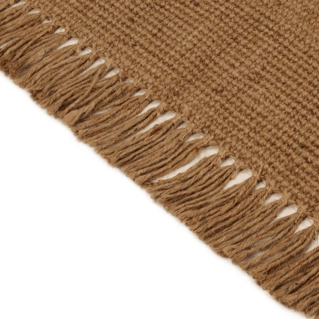Tappeto con Nappe 180x250 cm Iuta