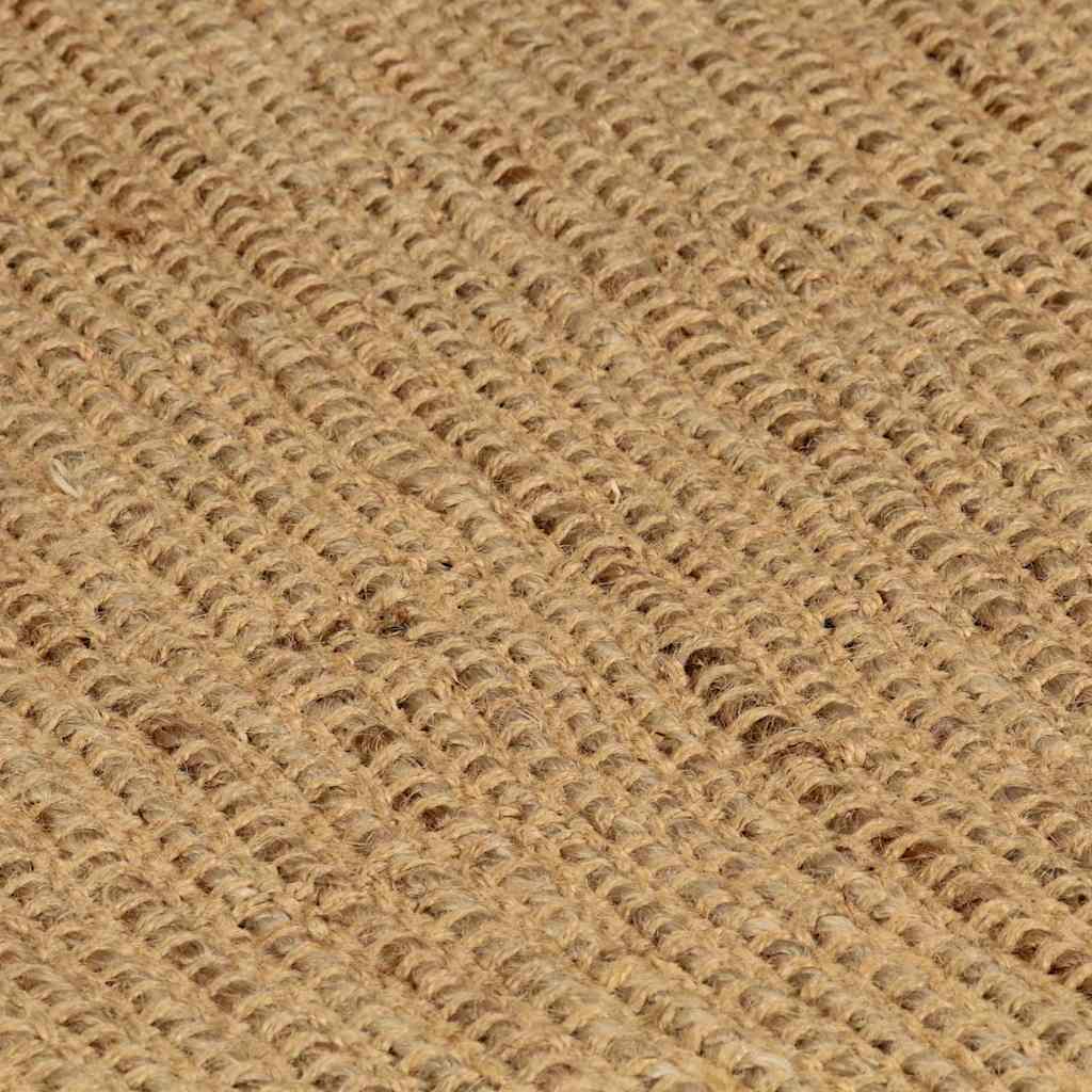 Tappeto Rettangolare Naturale 80x160 cm in Juta