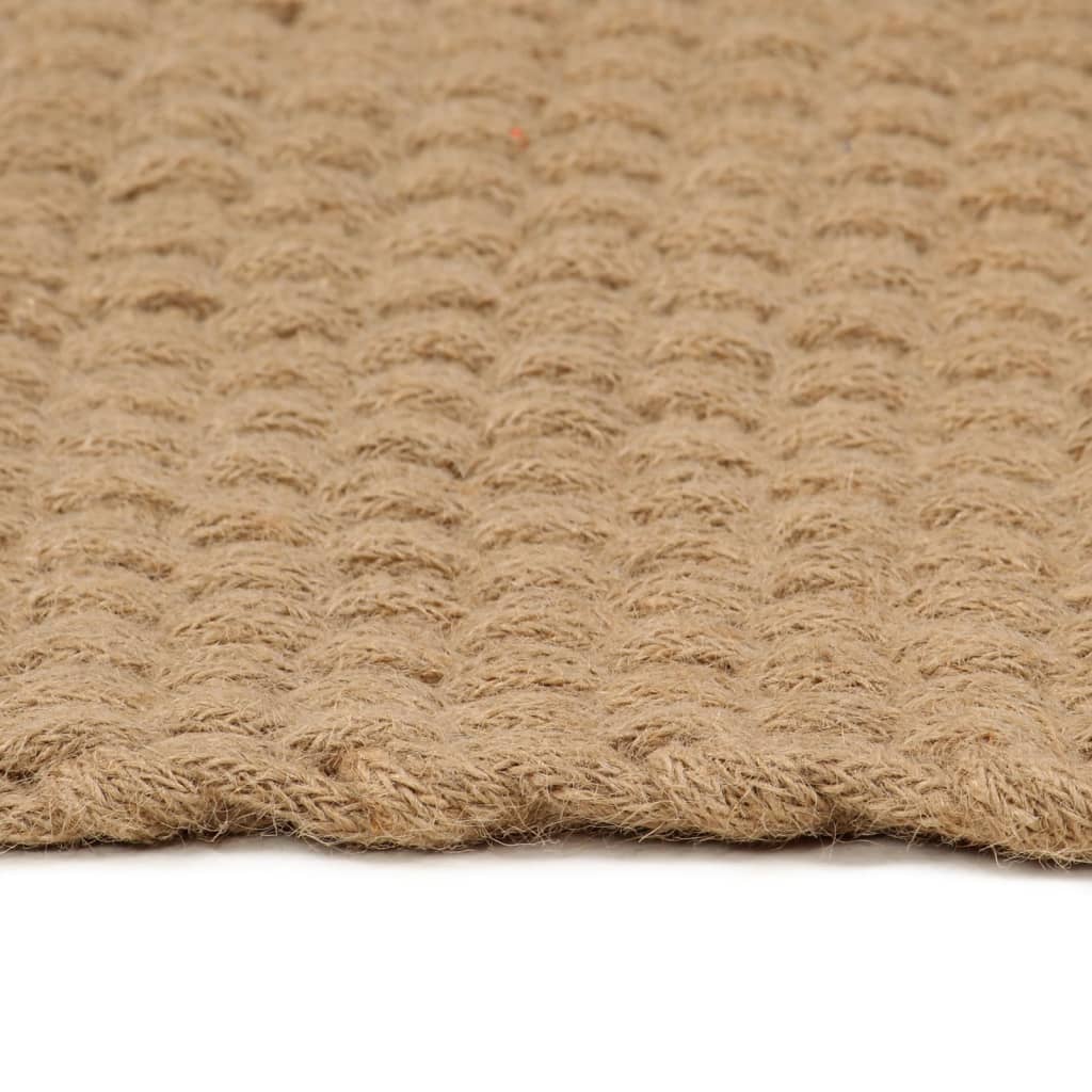 Tappeto Rettangolare Naturale 160x230 cm in Juta
