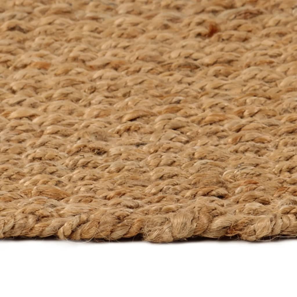 Tappeto Rettangolare Naturale 120x180 cm in Juta