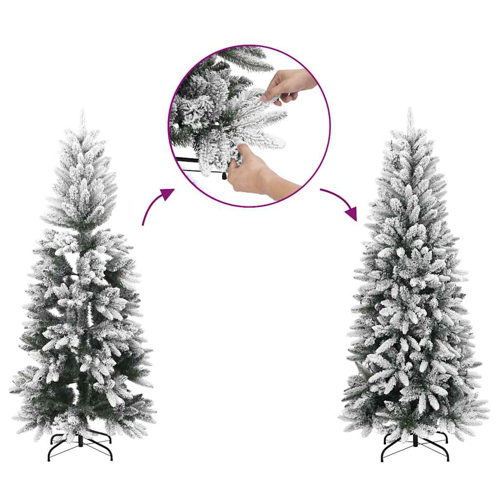 Alberi di Natale Bianco caldo PVC, plastica, acciaio e PE