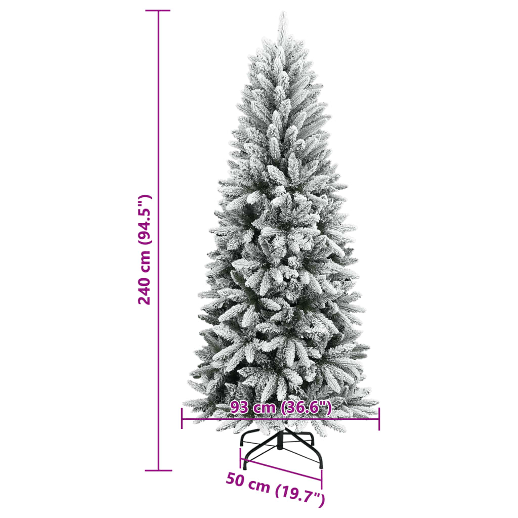 Alberi di Natale Bianco caldo PVC, plastica, acciaio e PE